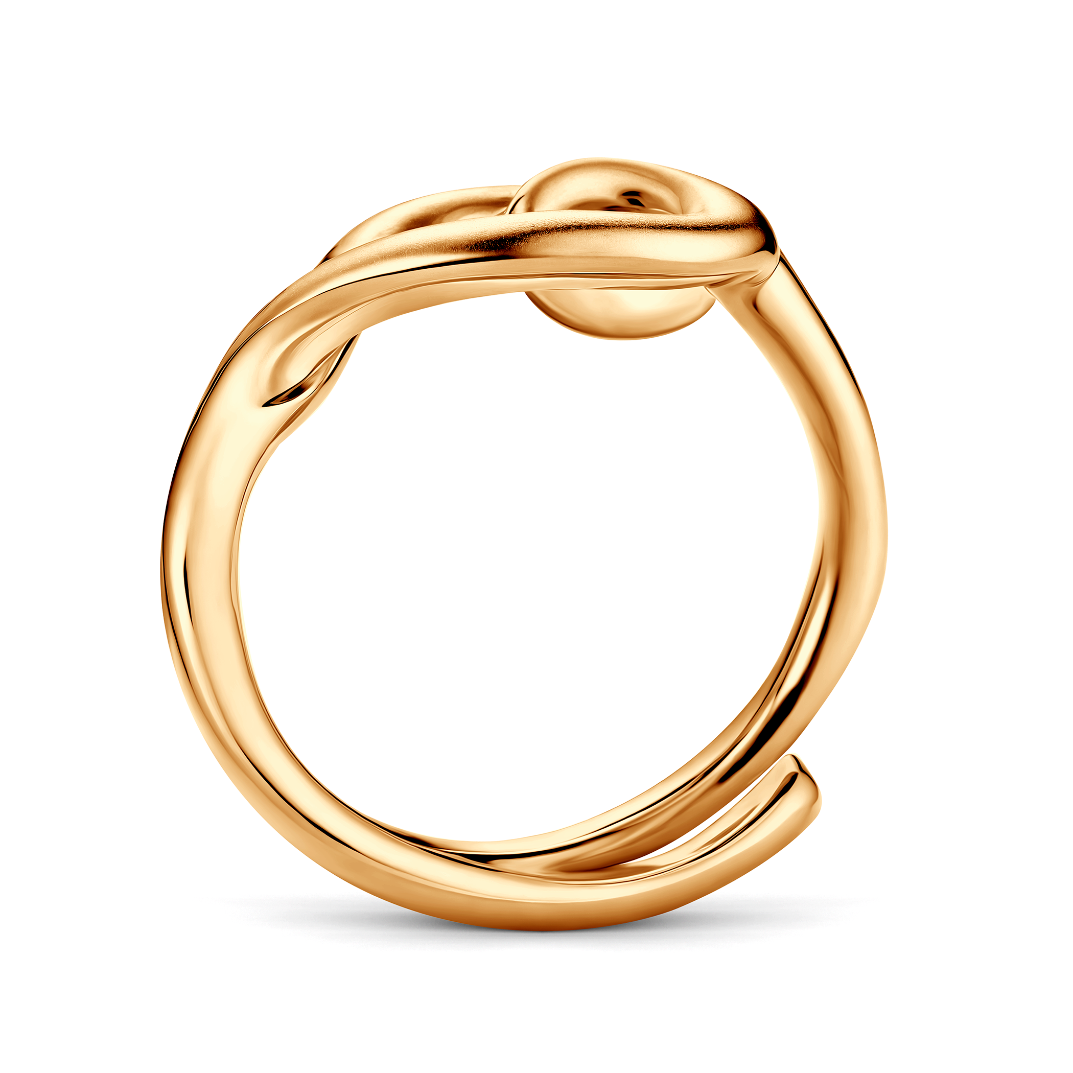 Ring SAVICKI: Silber vergoldet