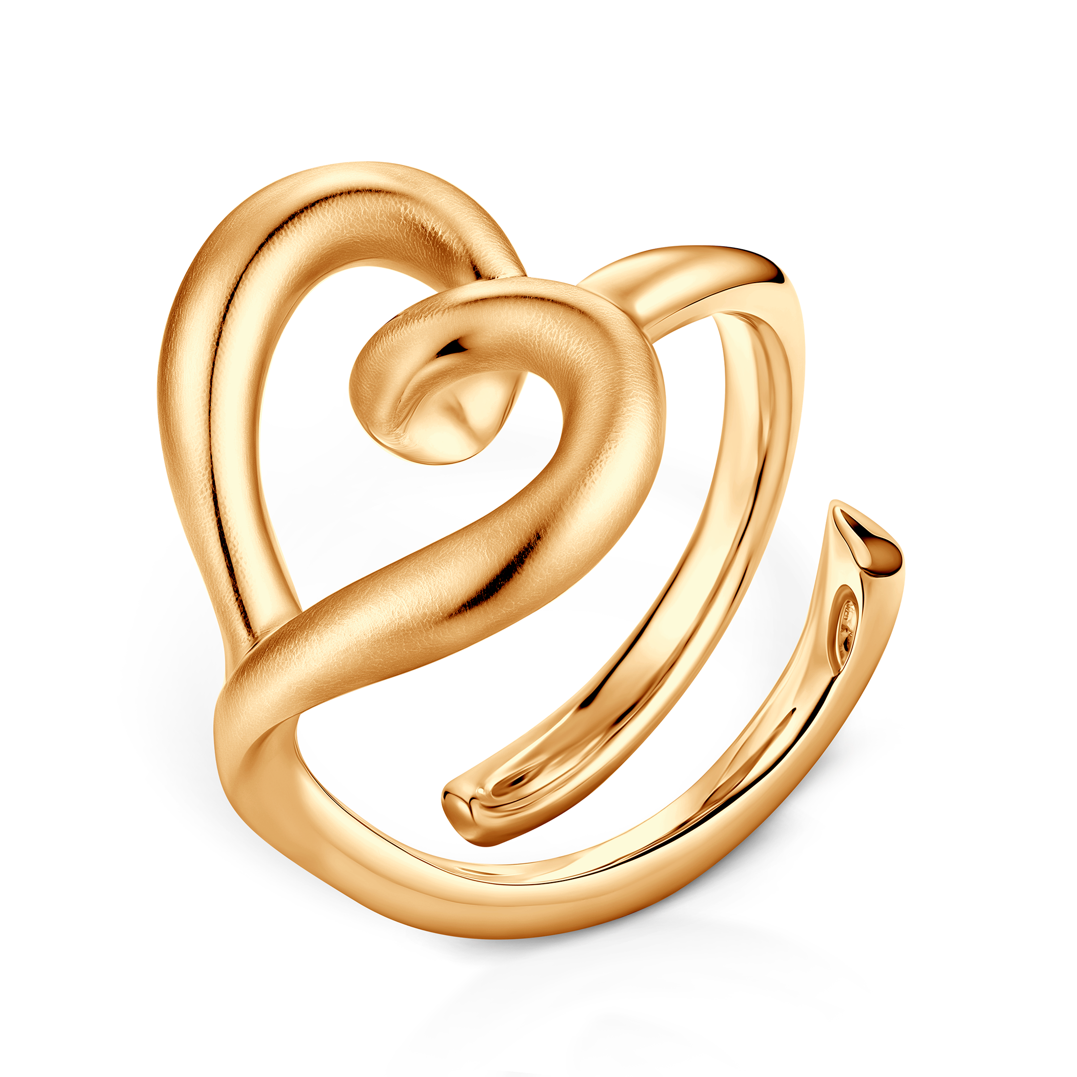 Ring SAVICKI: Silber vergoldet