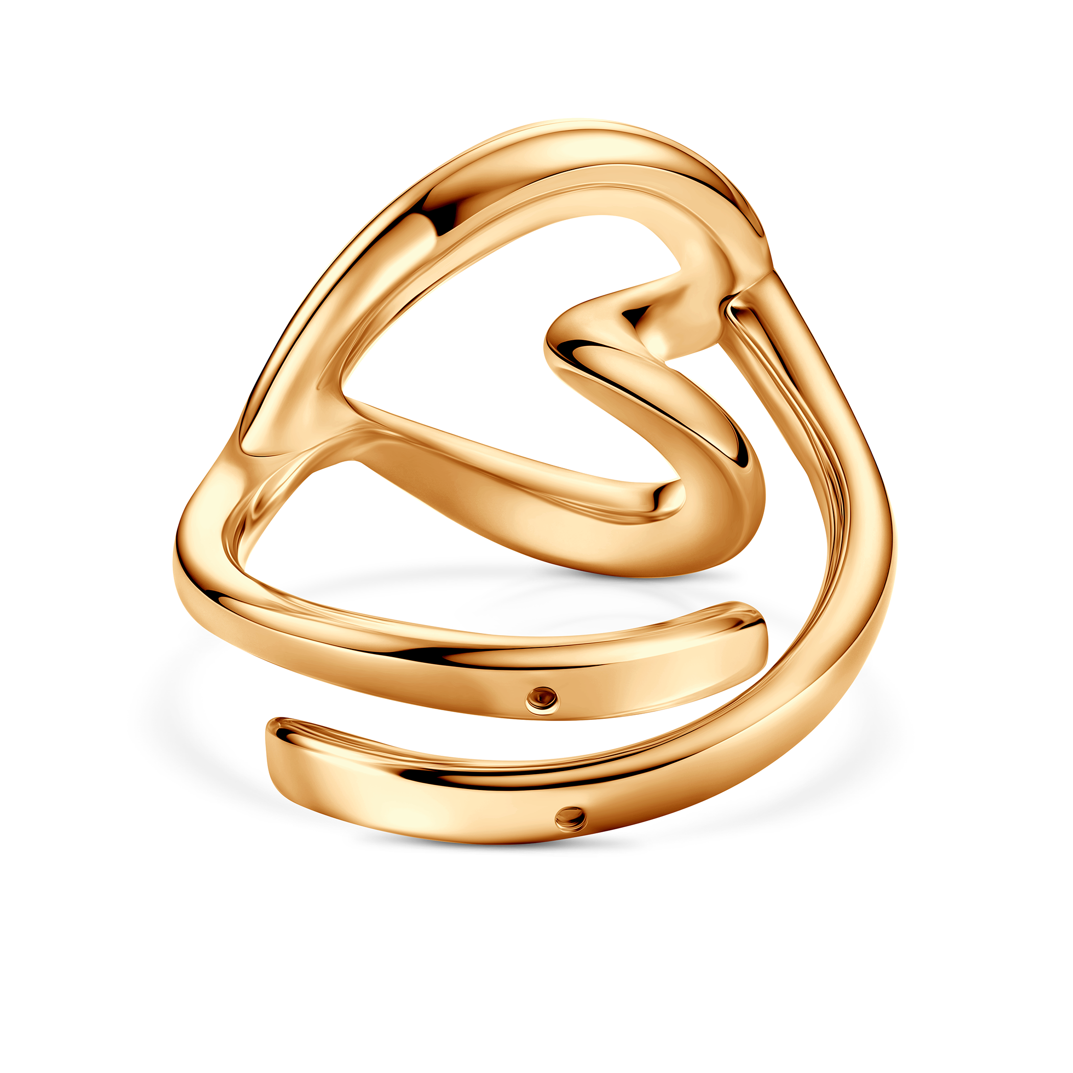 Ring SAVICKI: Silber vergoldet