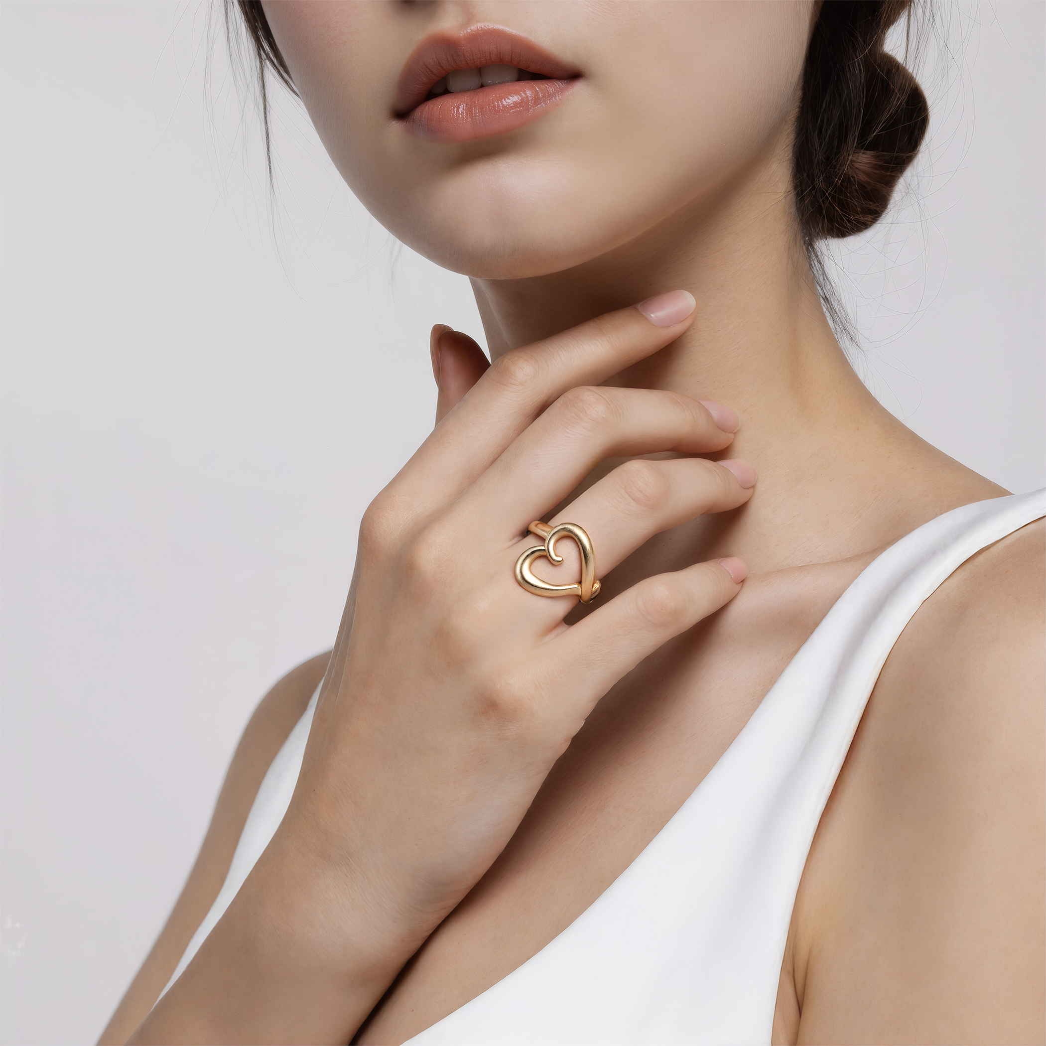 Ring SAVICKI: Silber vergoldet