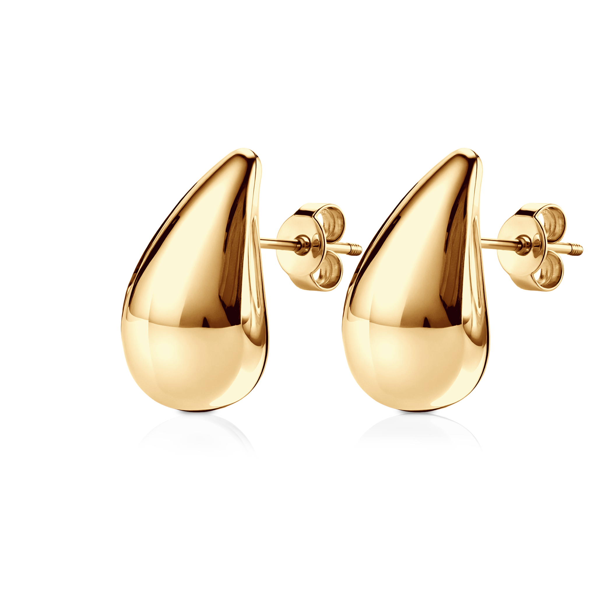 Ohrringe Rosée: Silber Vergoldet - 3