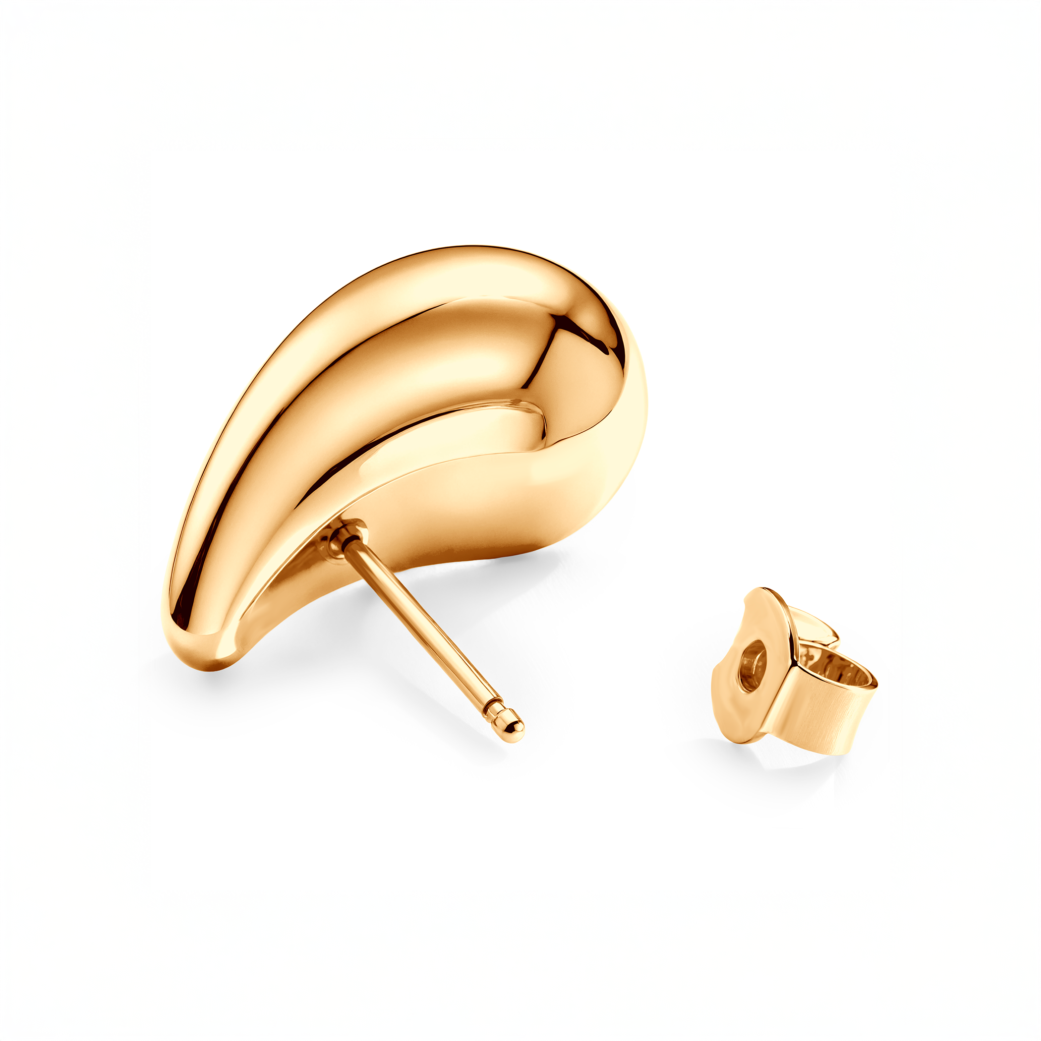 Ohrringe Rosée: Silber Vergoldet - 6