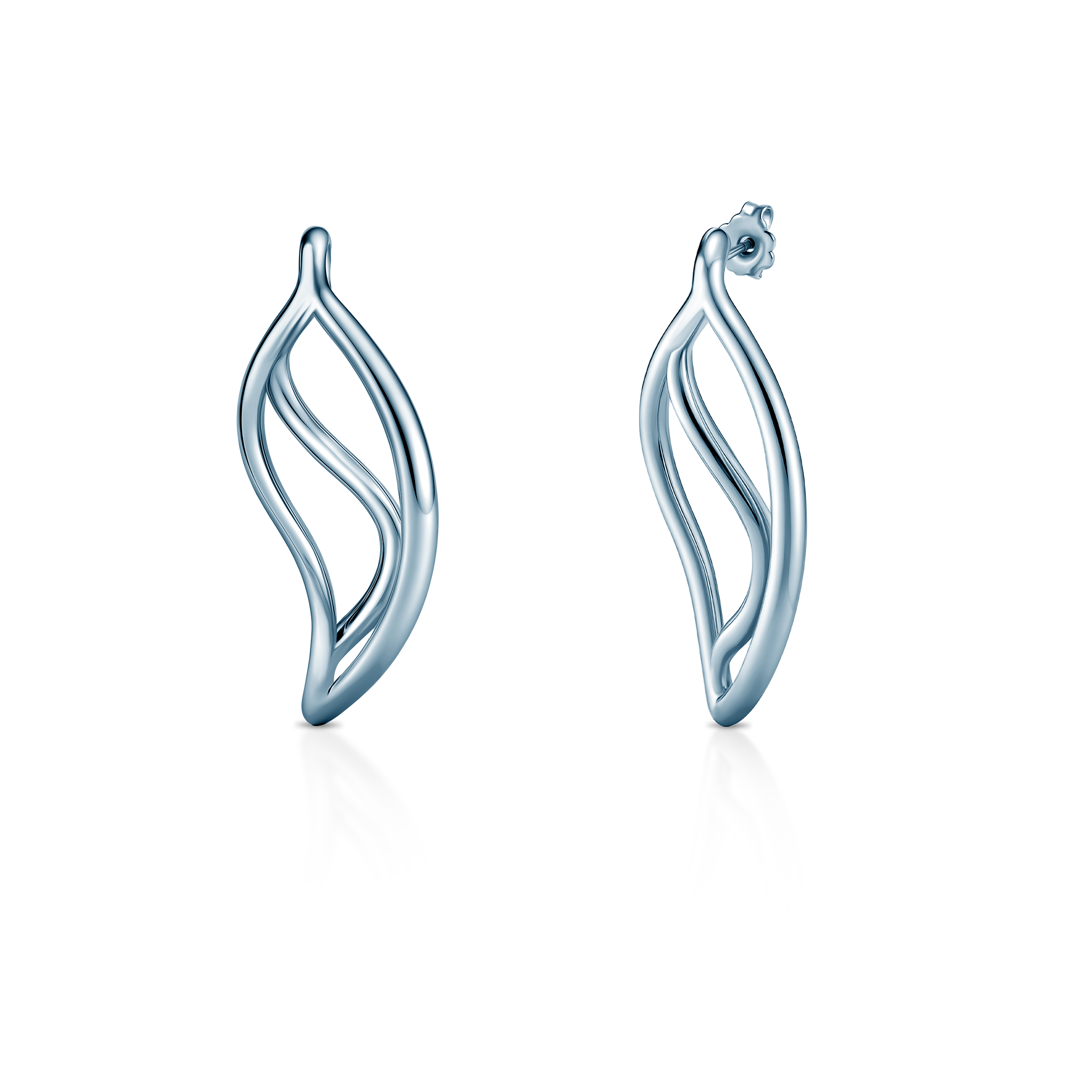 Kolczyki srebrne Minima