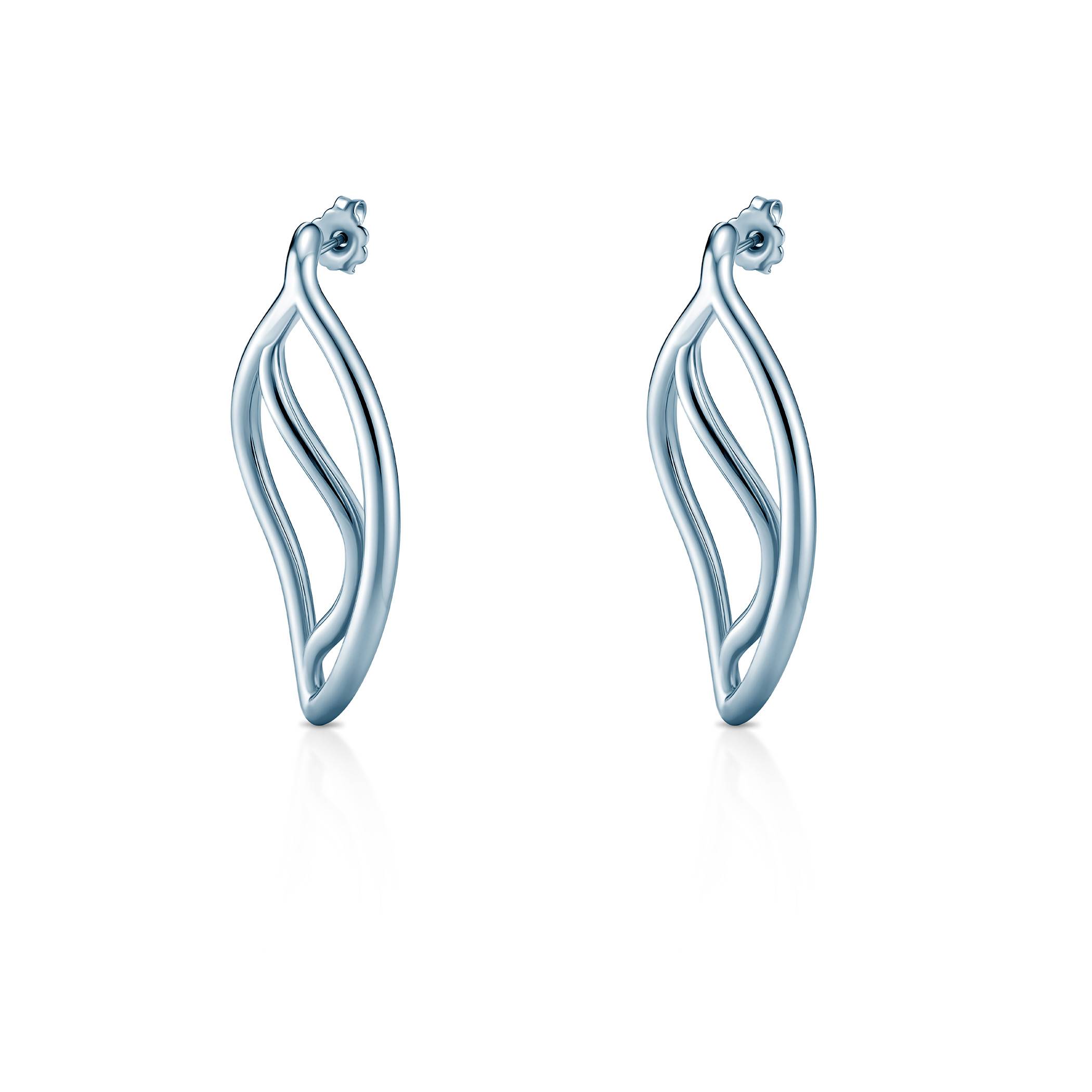 Kolczyki srebrne Minima