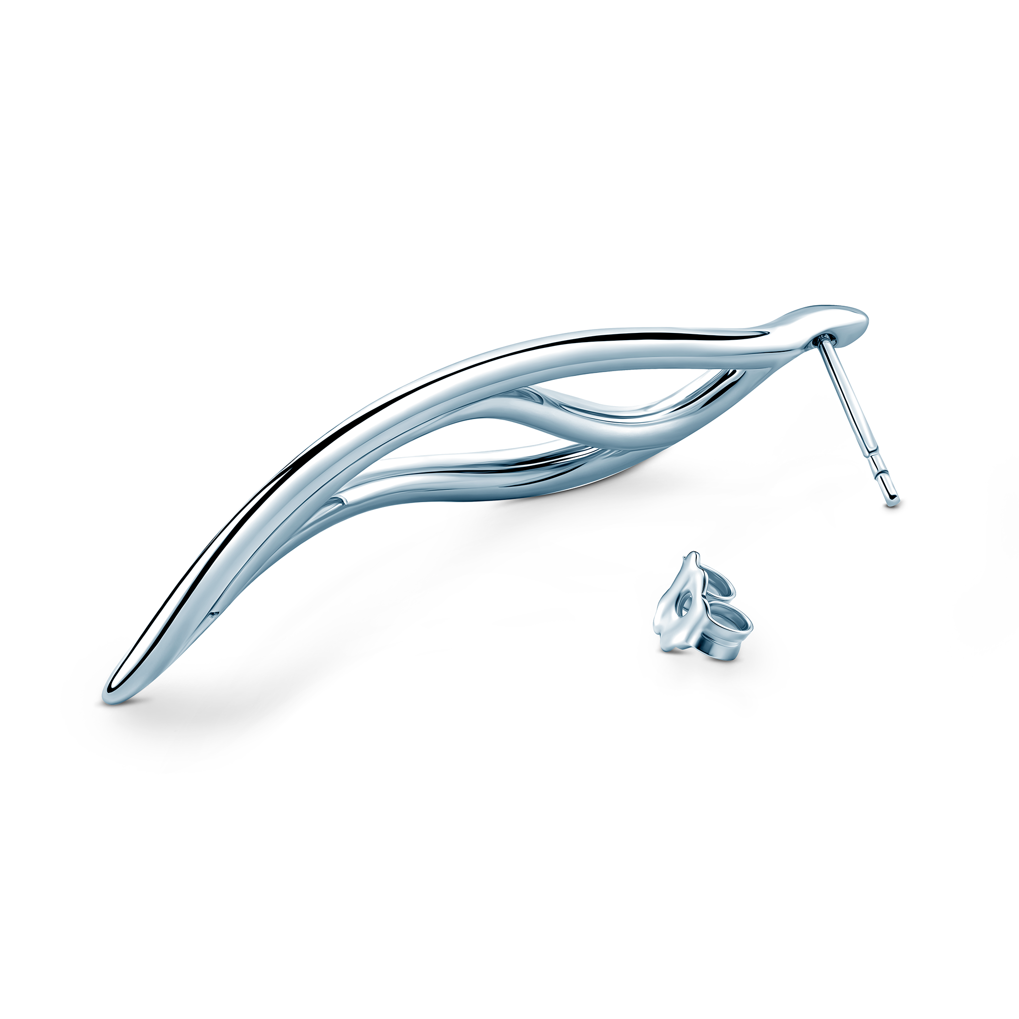 Kolczyki srebrne Minima