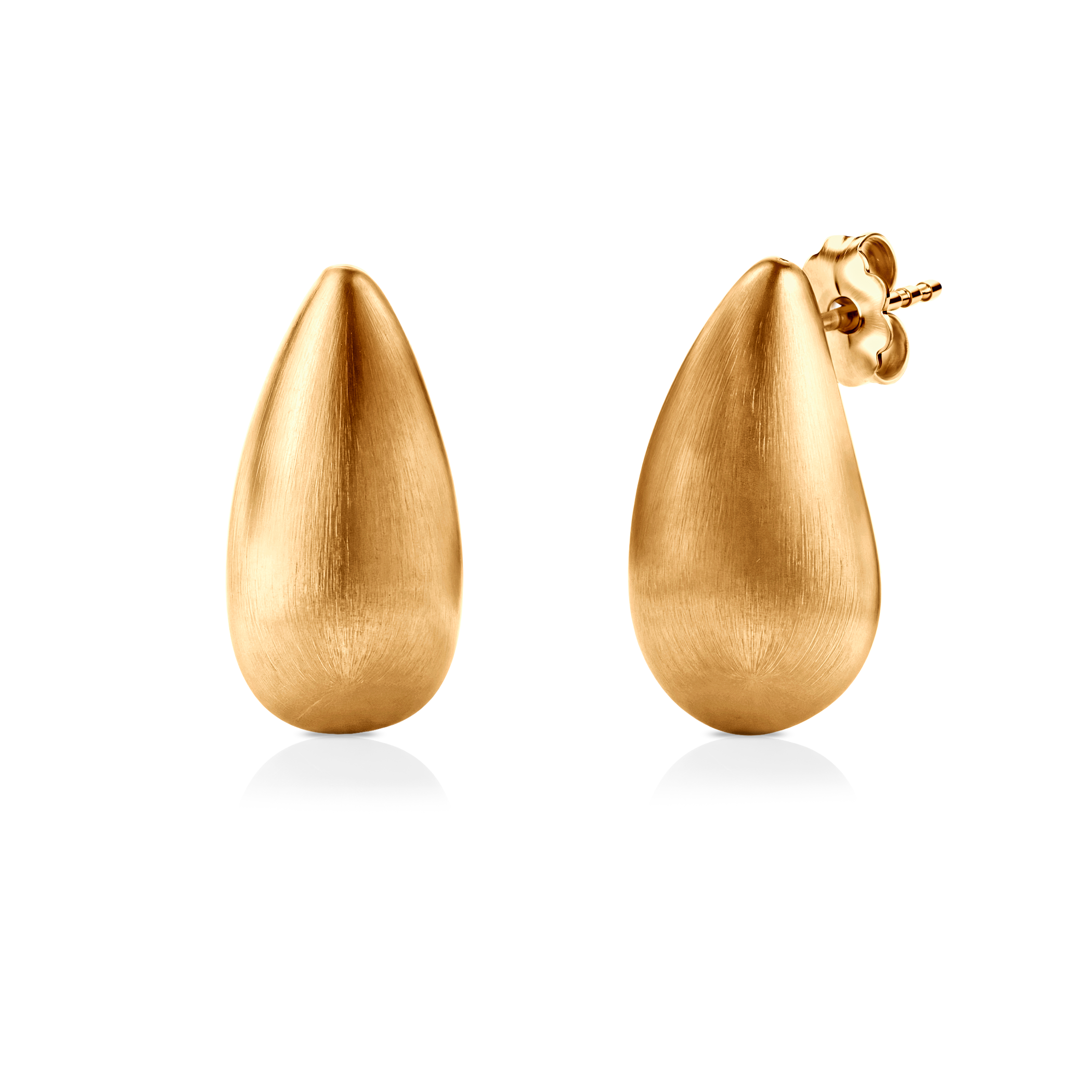 Ohrringe Rosée: Silber Vergoldet