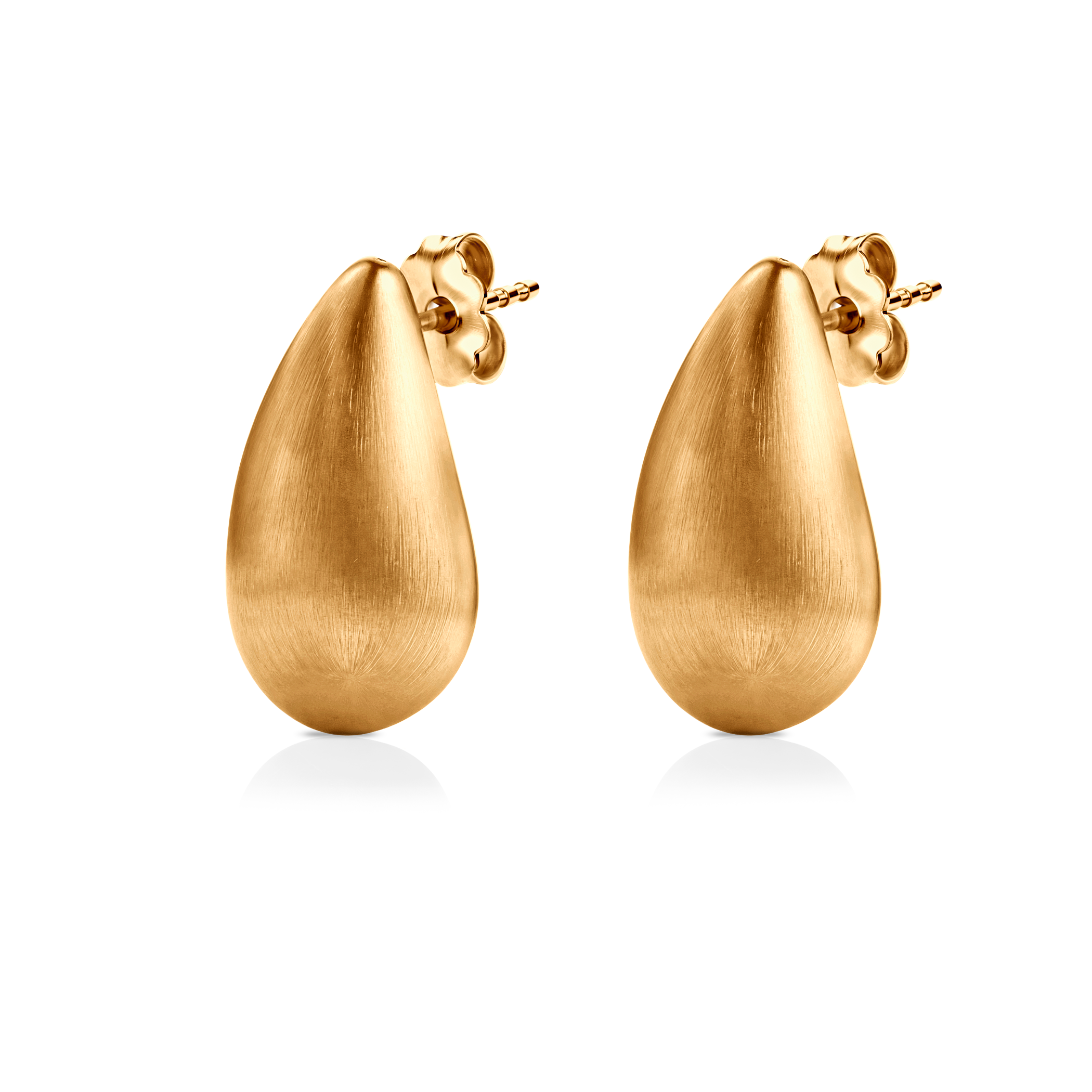 Ohrringe Rosée: Silber Vergoldet