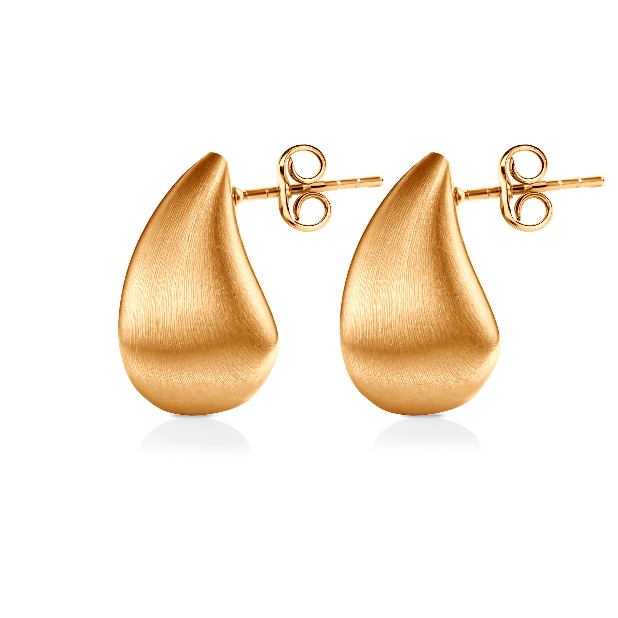 Ohrringe Rosée: Silber Vergoldet