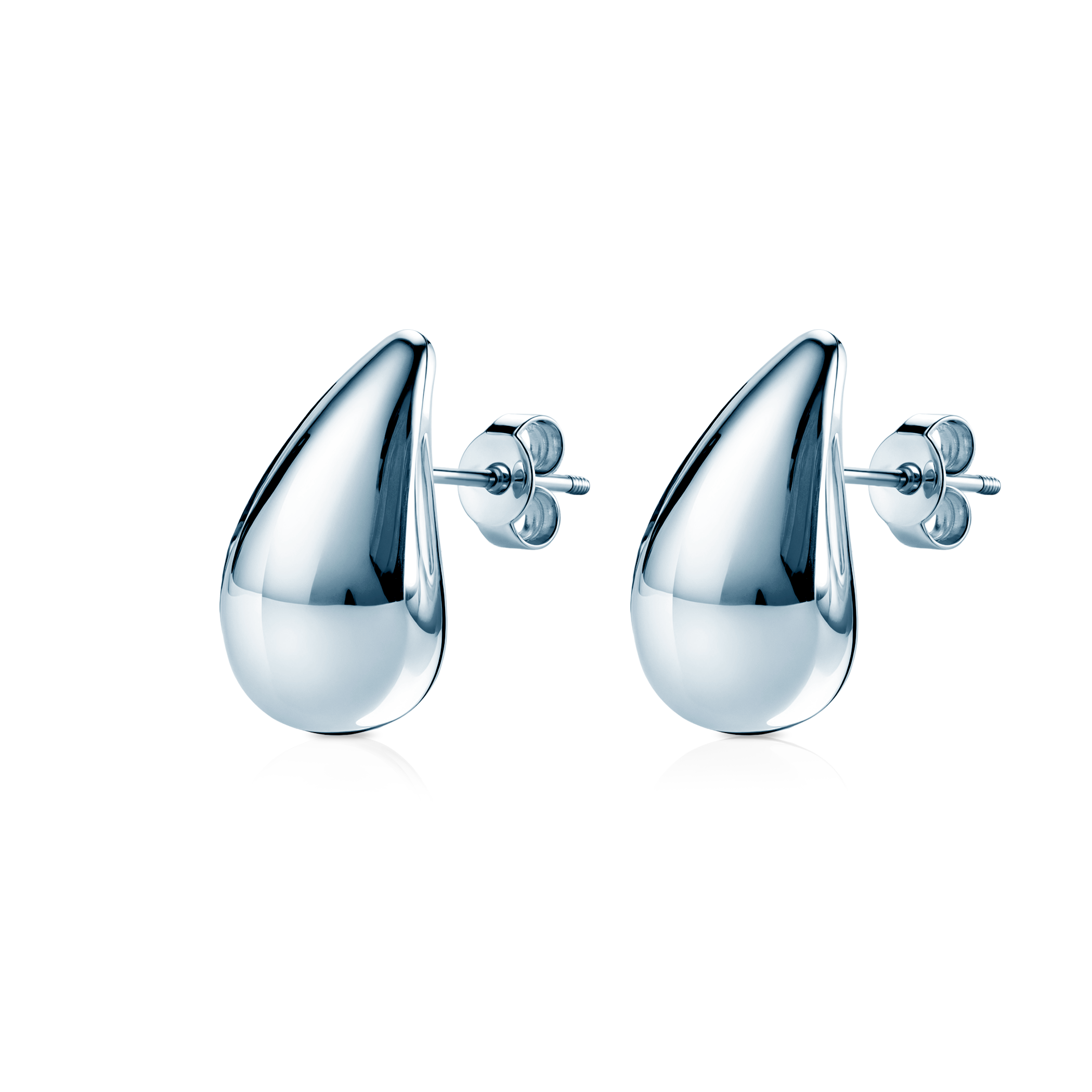 Kolczyki srebrne Rosée