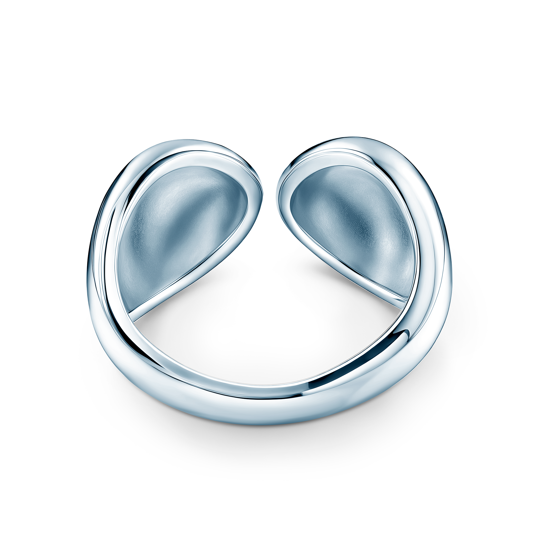 Pierścionek srebrny Rosée