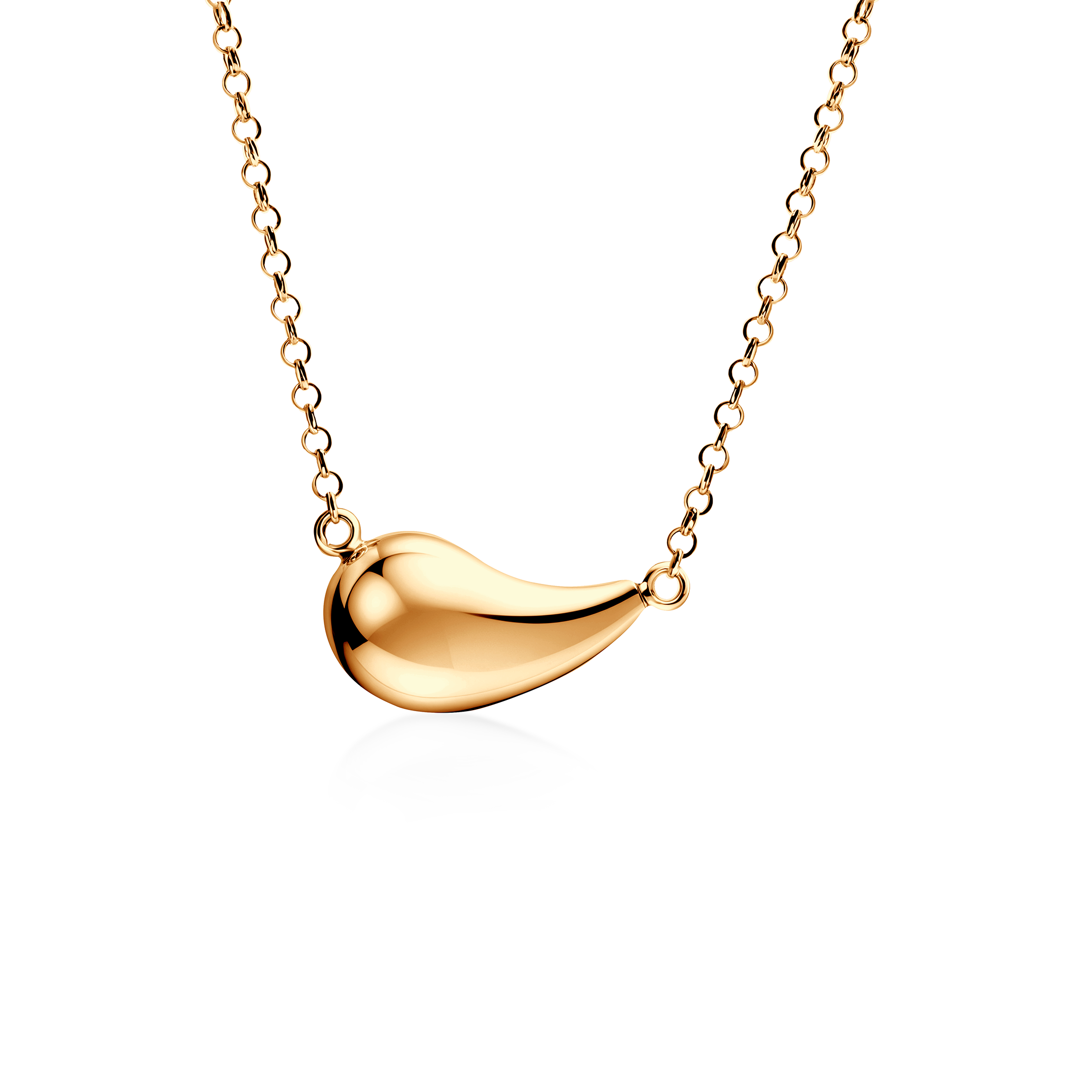 Náhrdelník Rosée: pozlacené stříbro