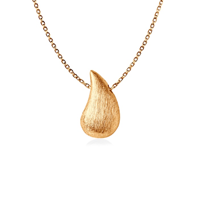 Rosée necklace: gold-plated silver