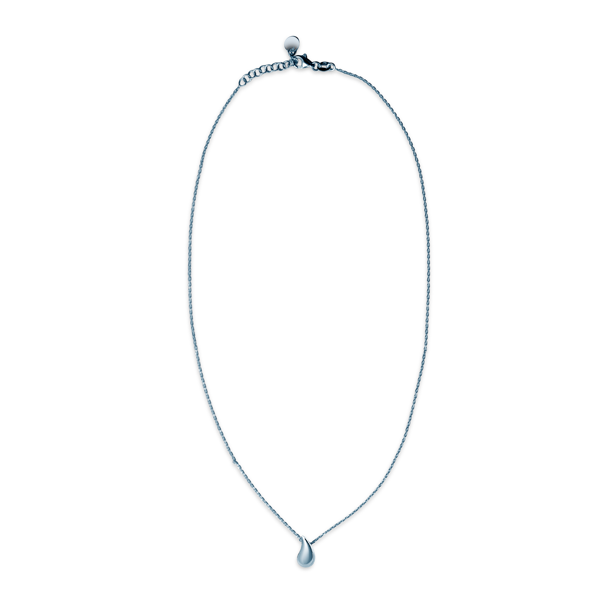 Halskette Rosée: Silber