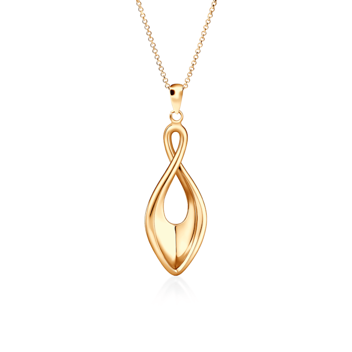 Náhrdelník Minima: pozlacené stříbro