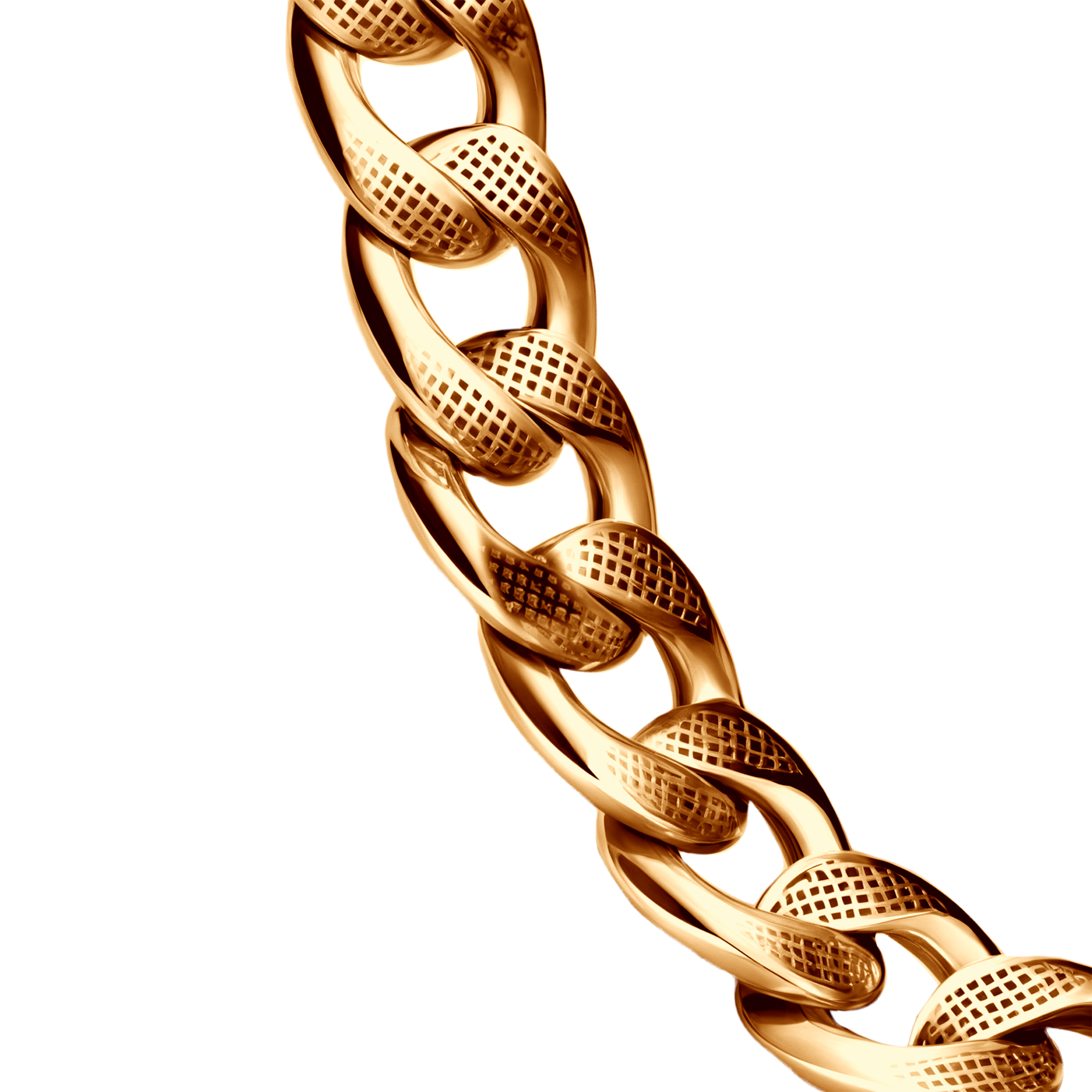 Kette Savicki 13,4 mm: Silber vergoldet