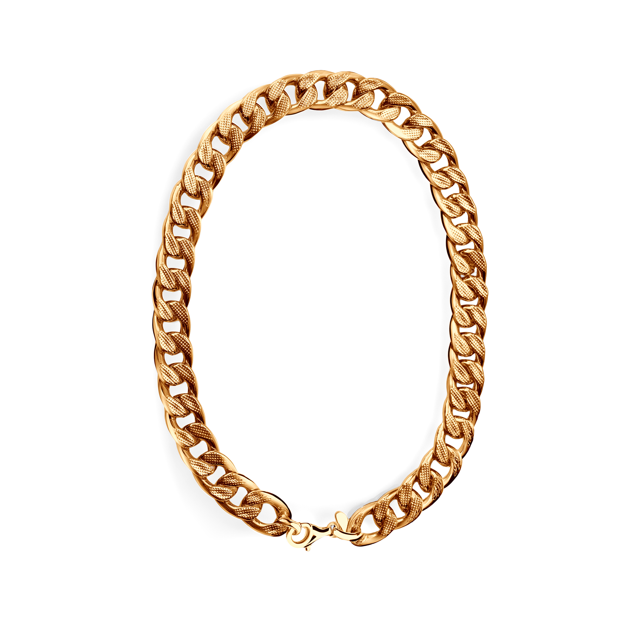 Kette Savicki 13,4 mm: Silber vergoldet