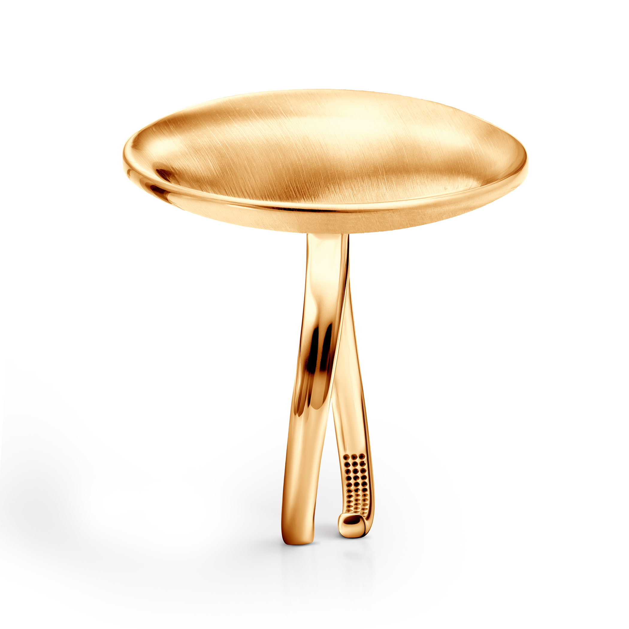 Ring SAVICKI: Silber vergoldet