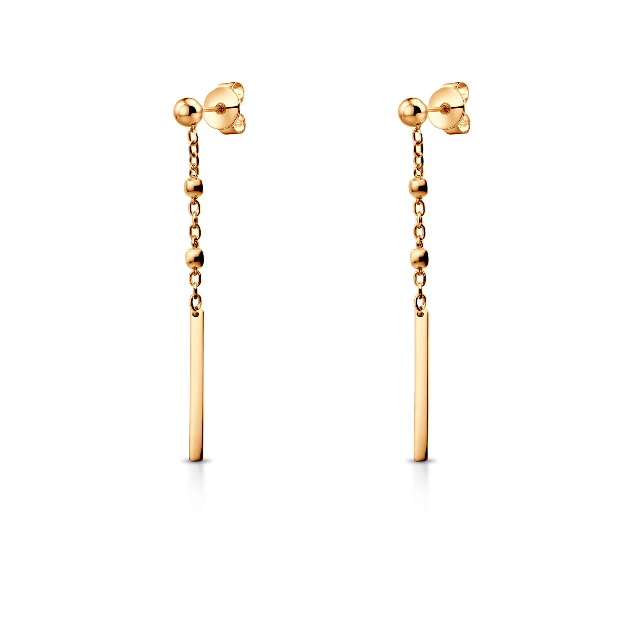 Ohrringe Savicki: Silber vergoldet