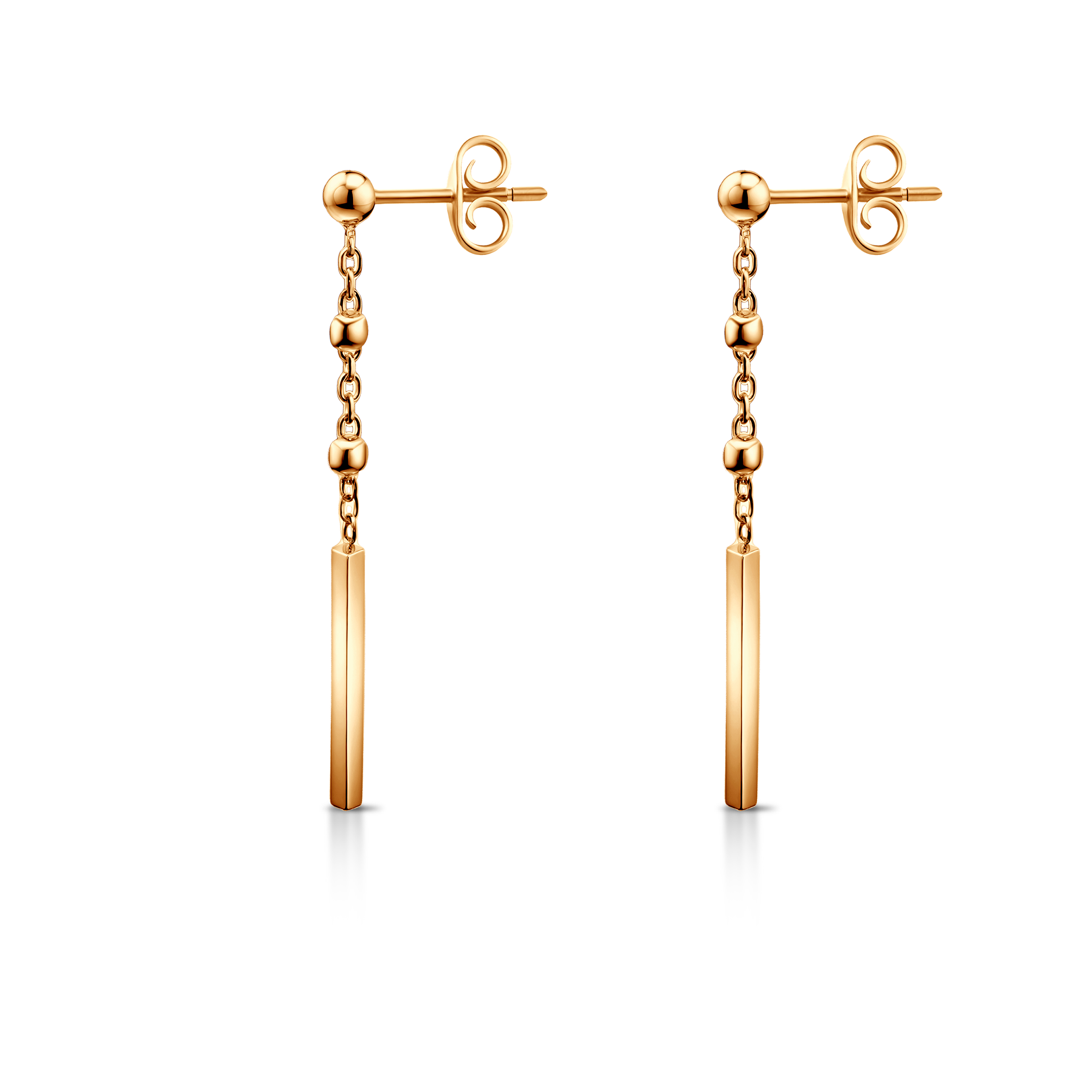 Ohrringe Savicki: Silber vergoldet