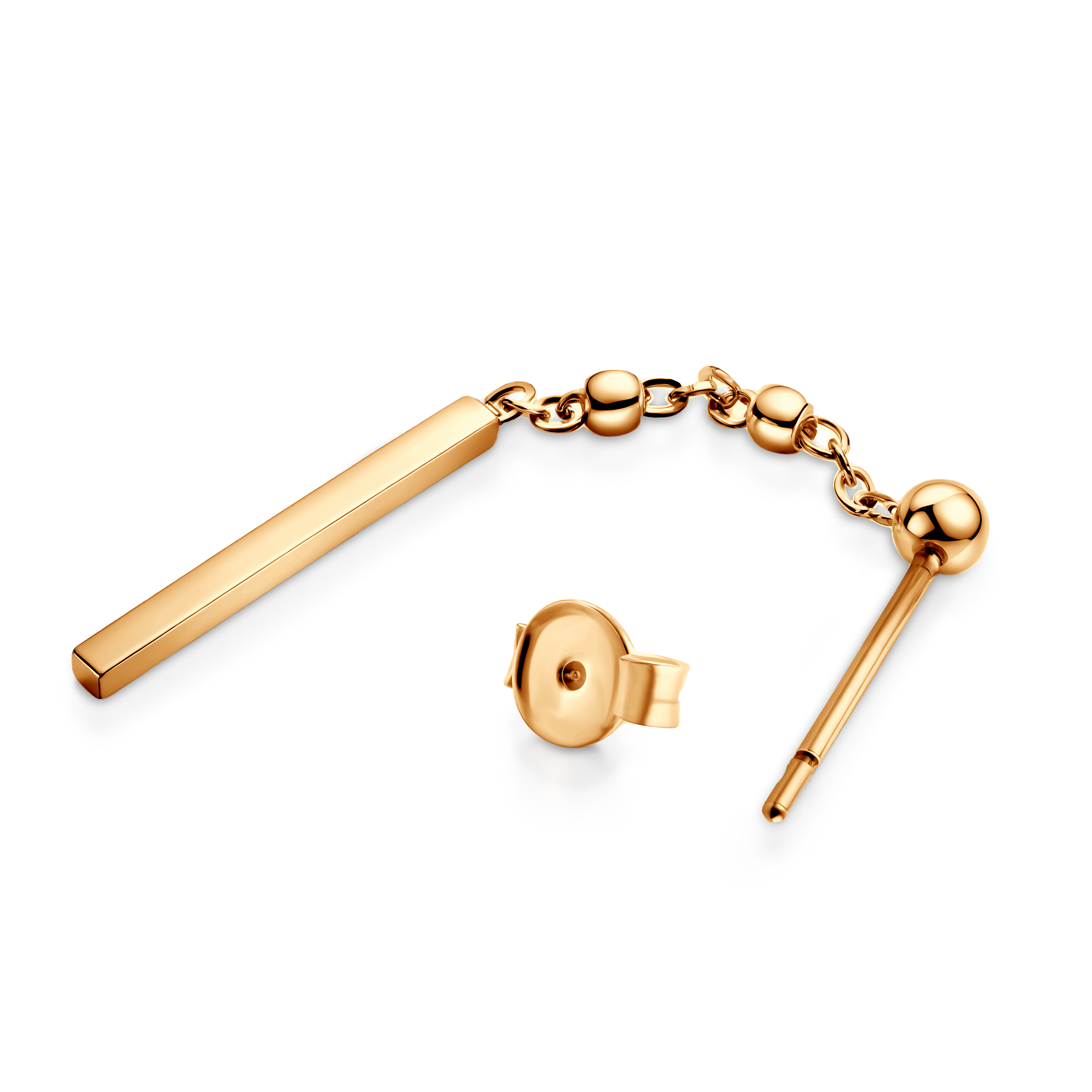 Ohrringe Savicki: Silber vergoldet