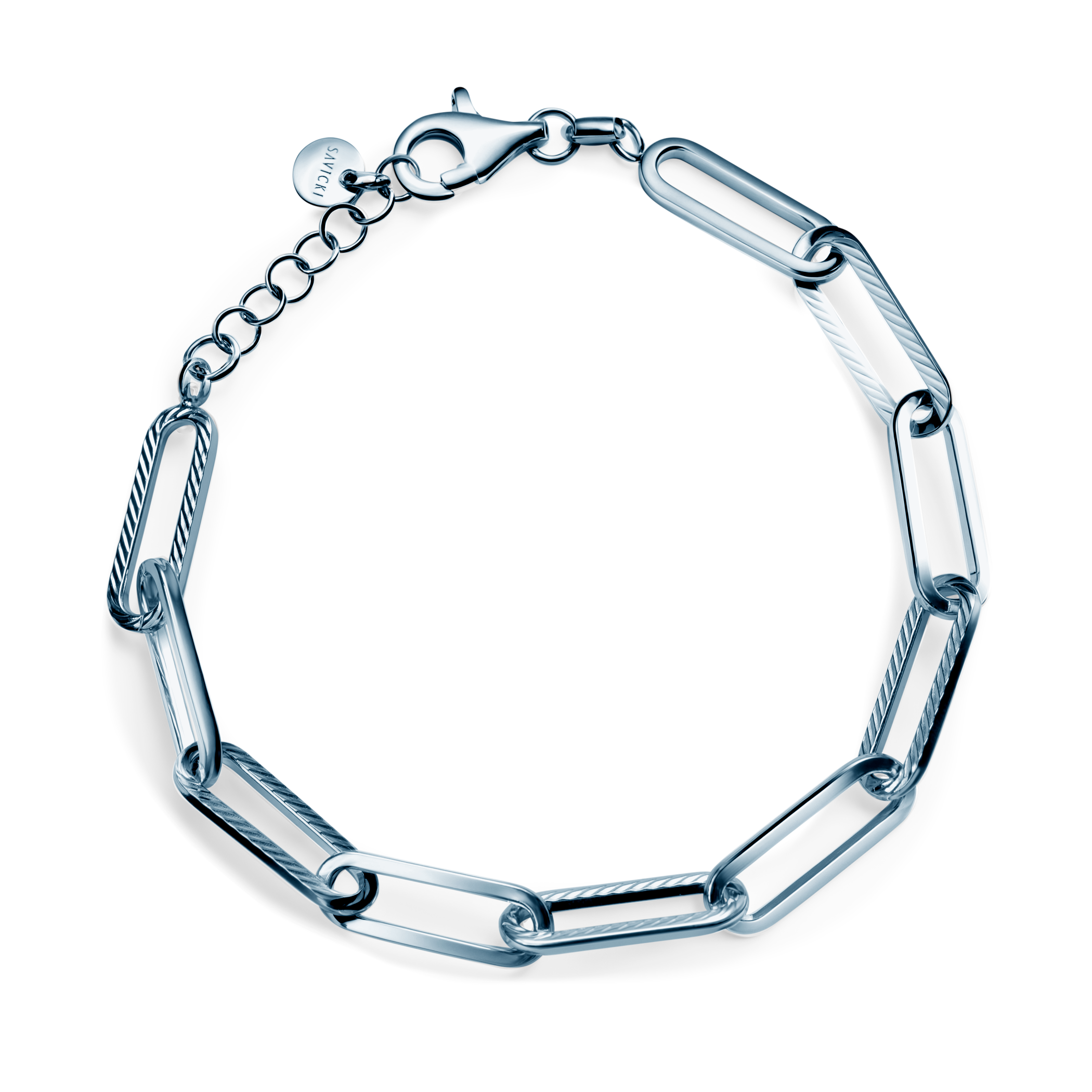 Bransoletka srebrna Dualéa