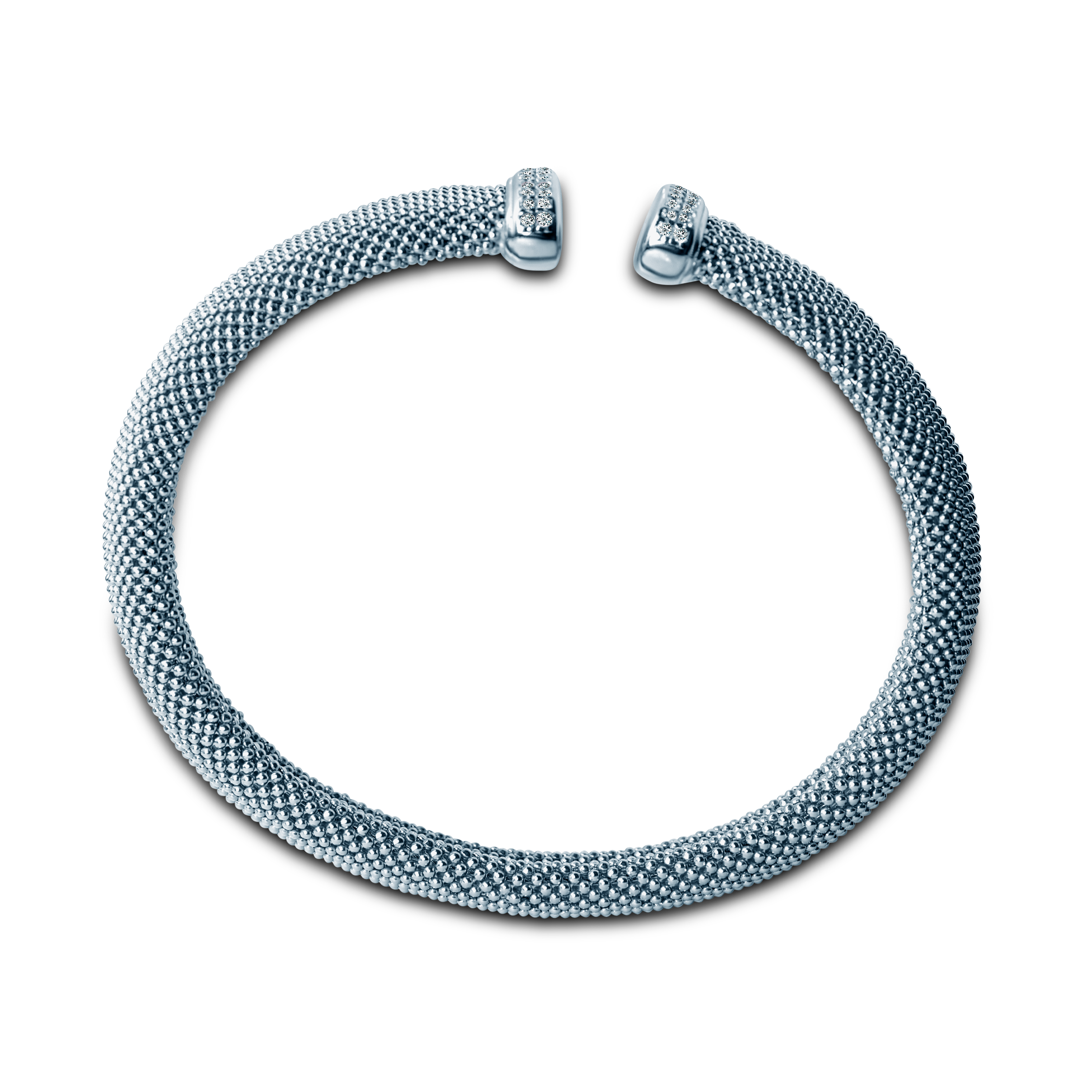 Armband 14 mm: Silber, Zirkonia