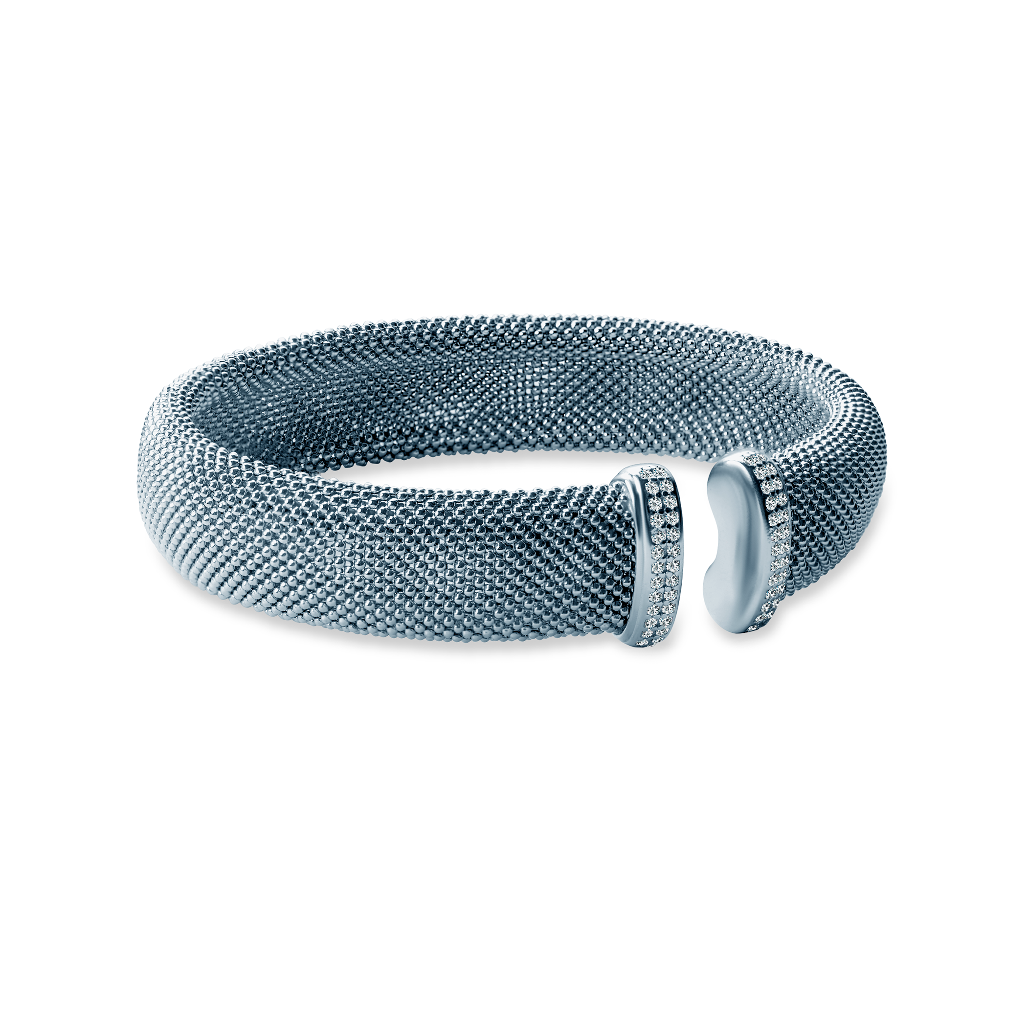 Armband 14 mm: Silber, Zirkonia
