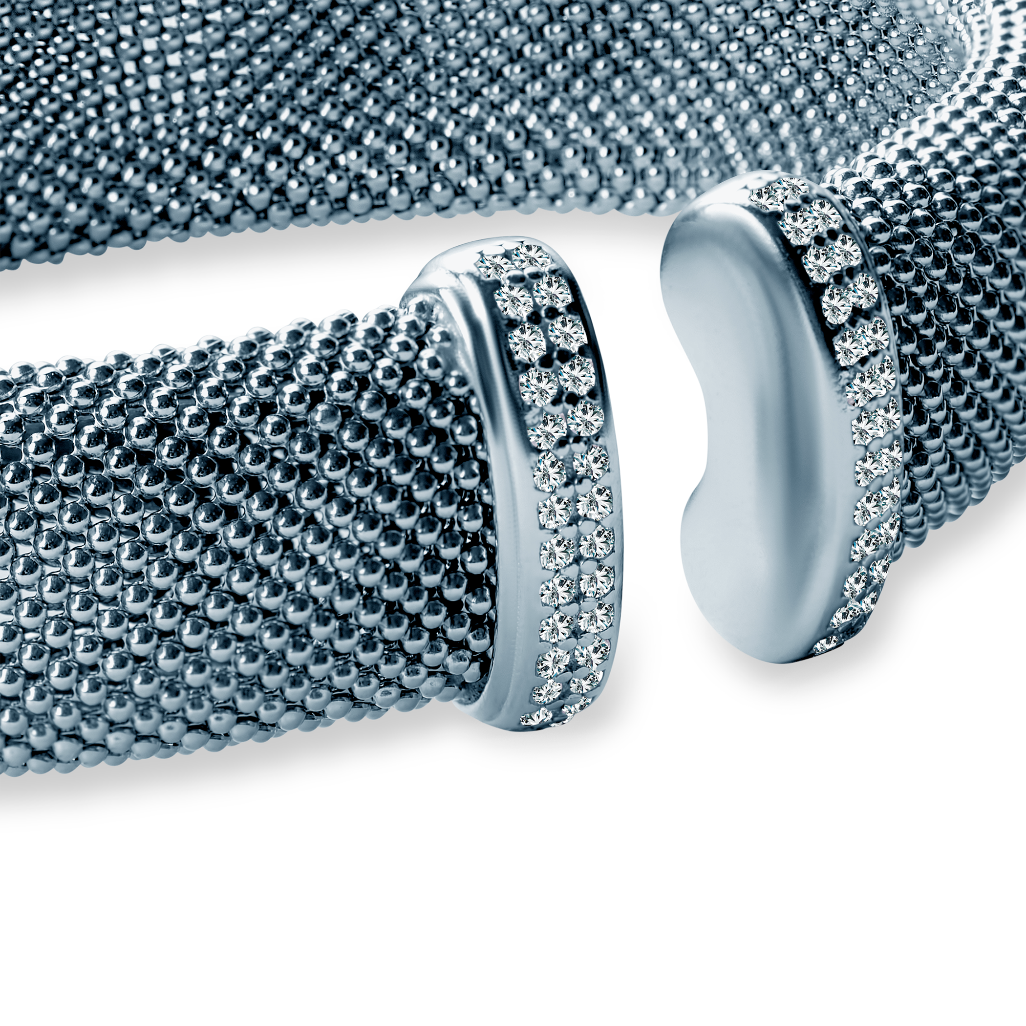 Armband 14 mm: Silber, Zirkonia