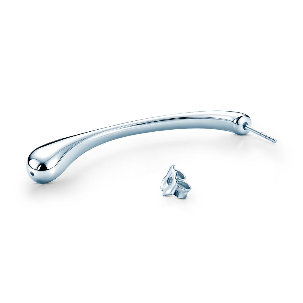 Kolczyki srebrne Rosée