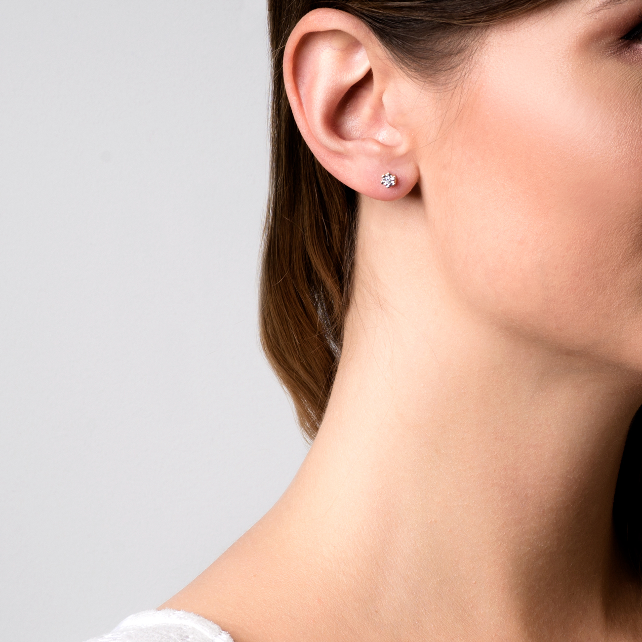 Kolczyki Savicki: złote, diamenty