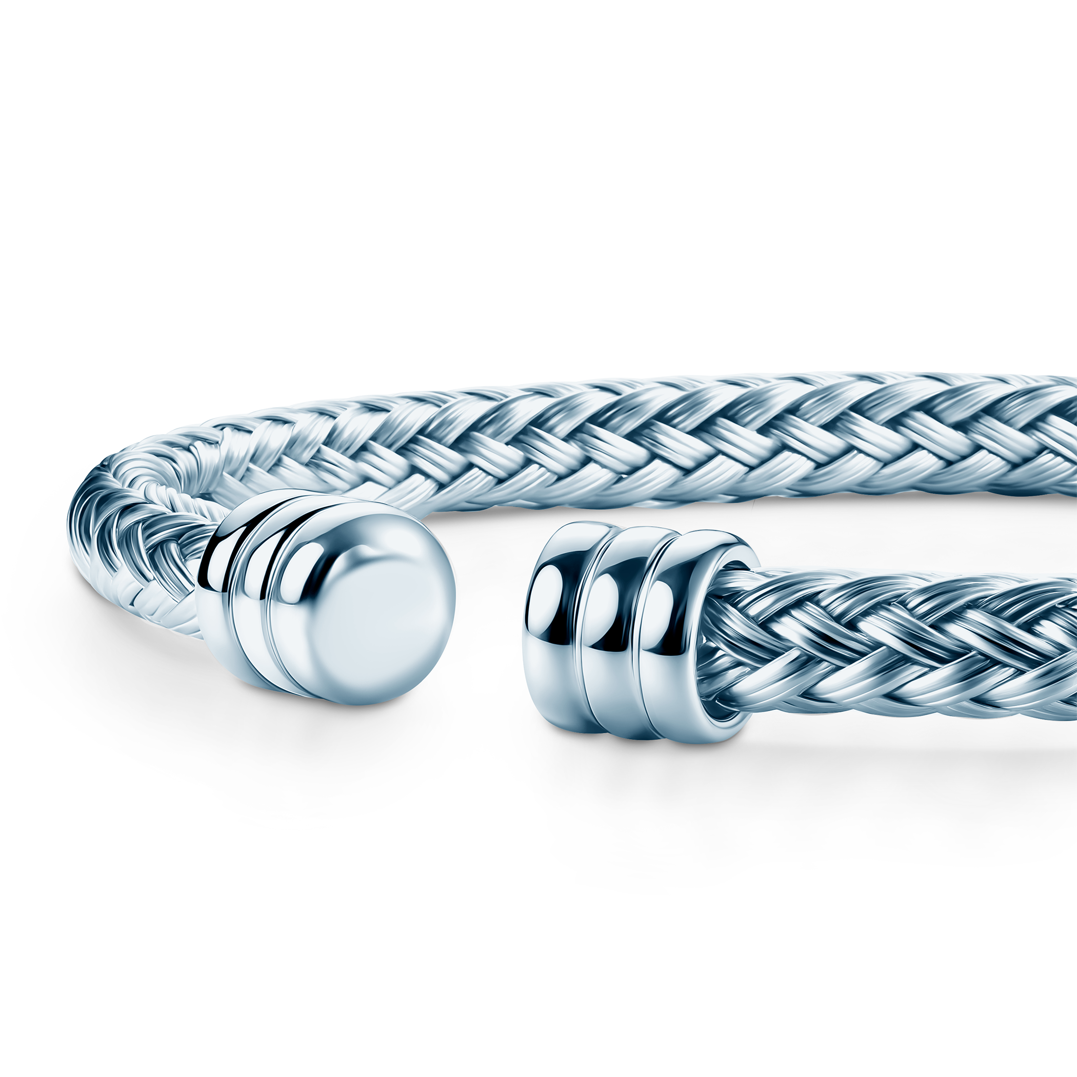 Armband 4 mm: Silber