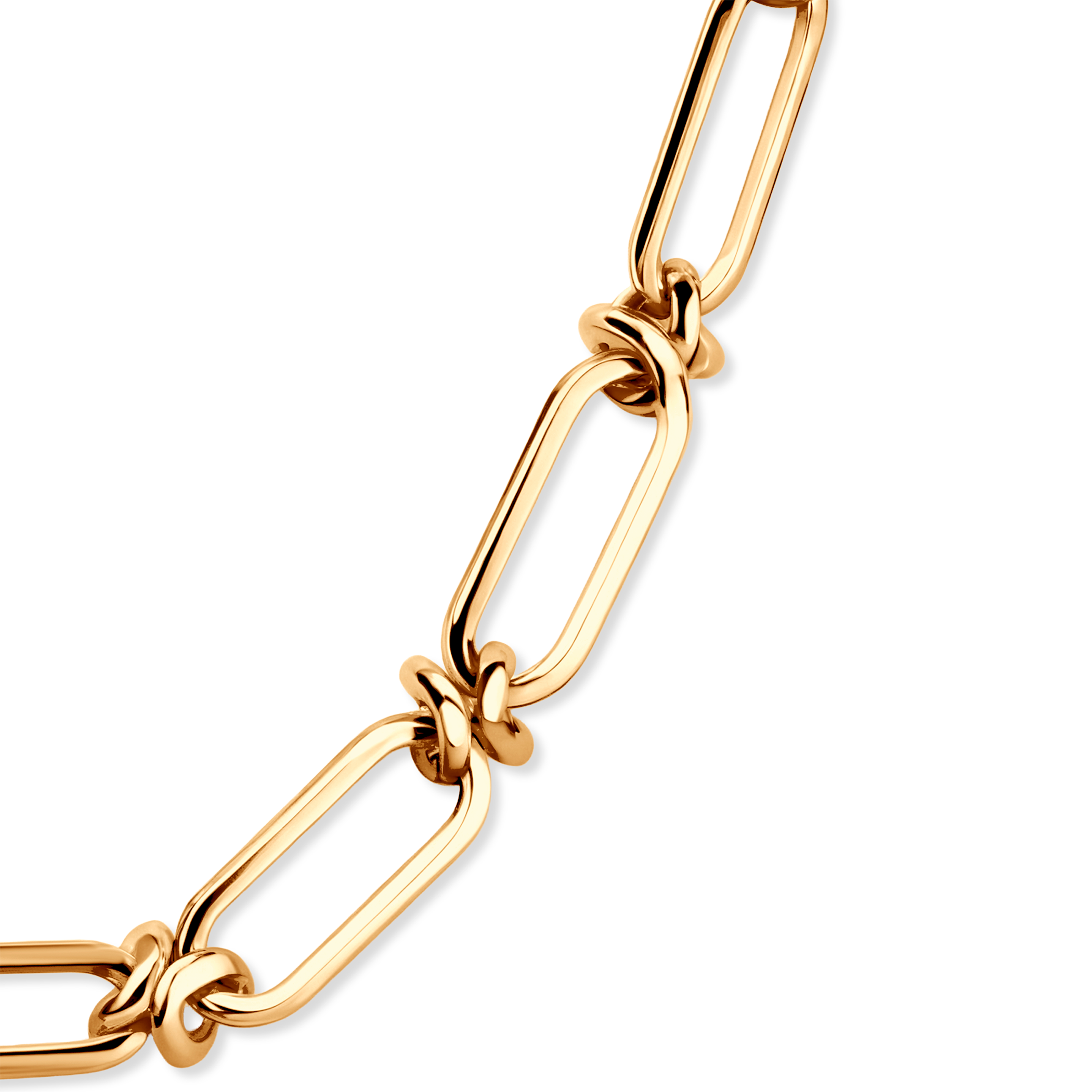 Halskette Dualéa: Silber Vergoldet