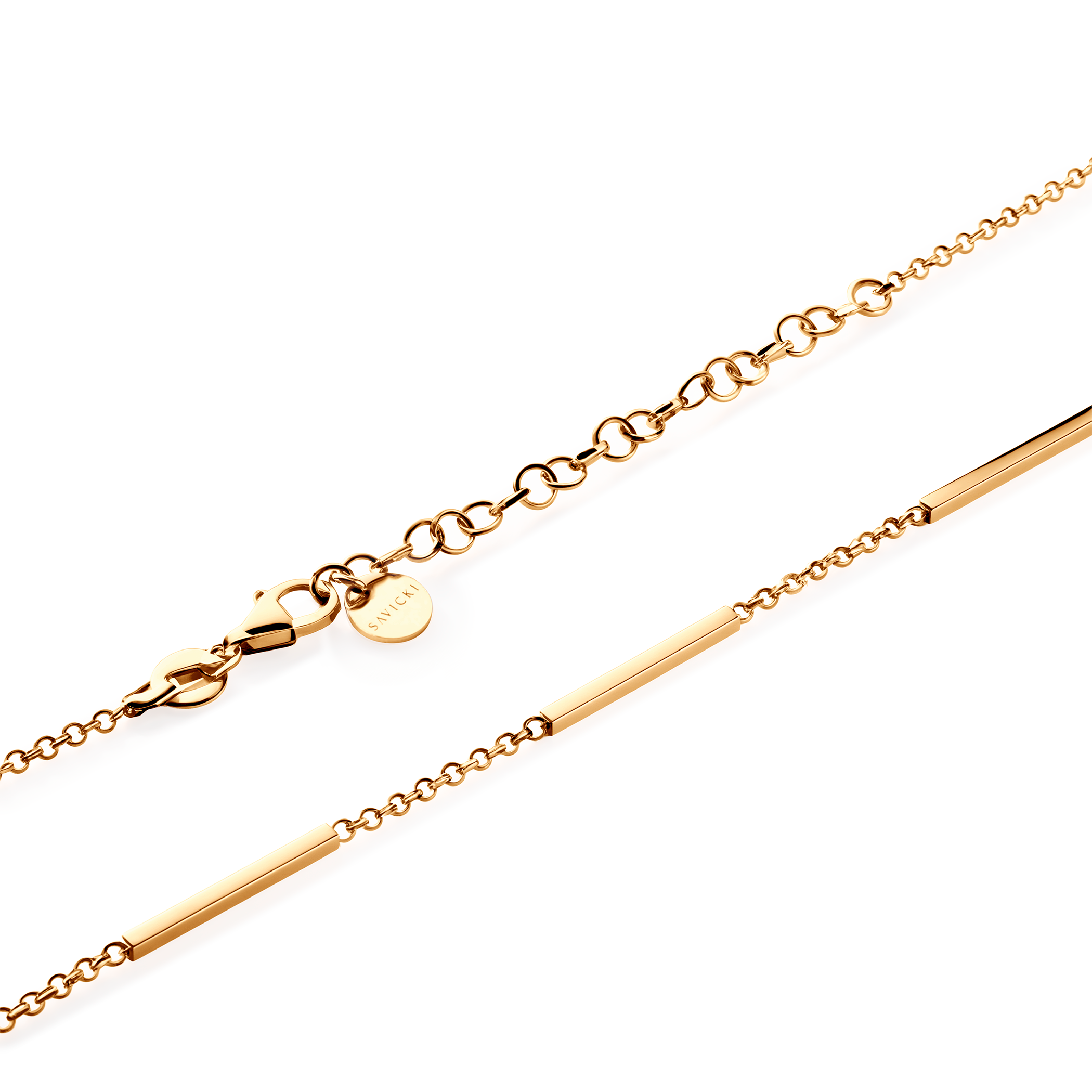 Kette Savicki: Silber vergoldet