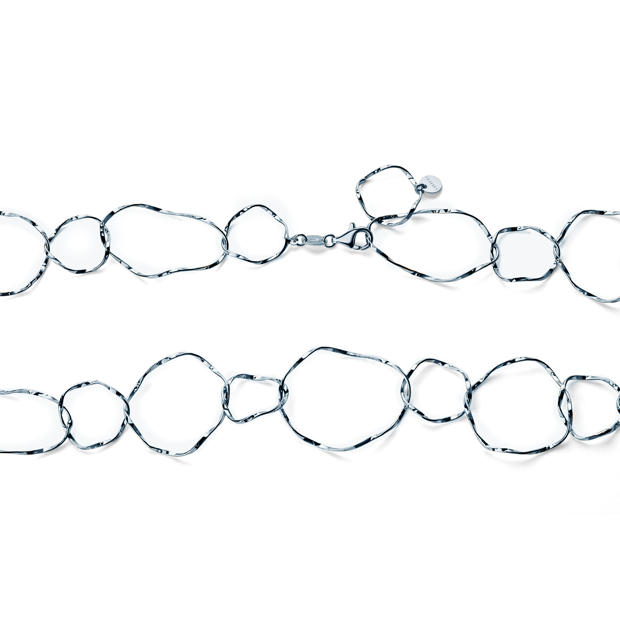 Naszyjnik koła Savicki: srebrny