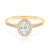 Zásnubný prsteň SAVICKI: zlatý, diamanty