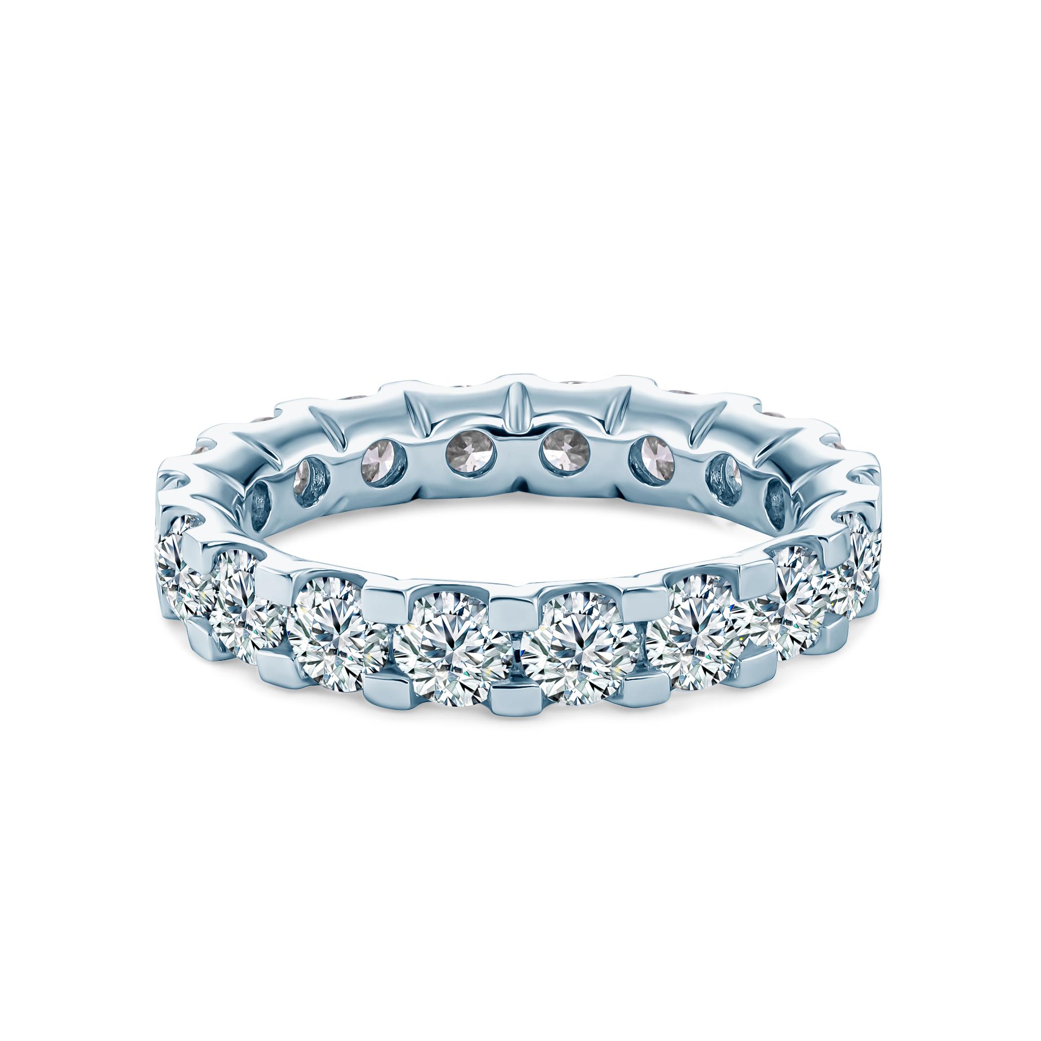 Pierścionek zaręczynowy SAVICKI: dwukolorowe złoto, diamenty laboratoryjne