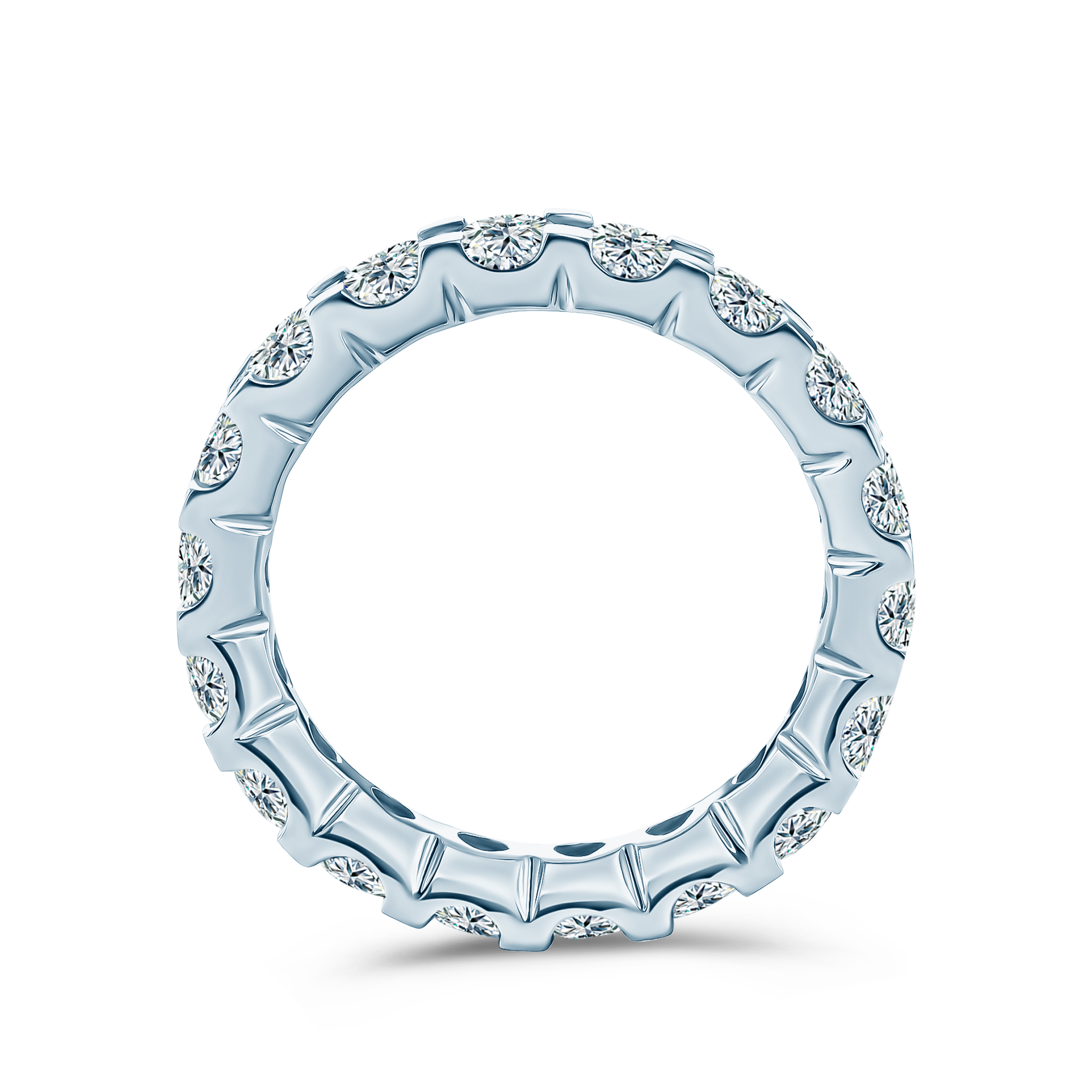 Pierścionek zaręczynowy SAVICKI: dwukolorowe złoto, diamenty laboratoryjne - 3