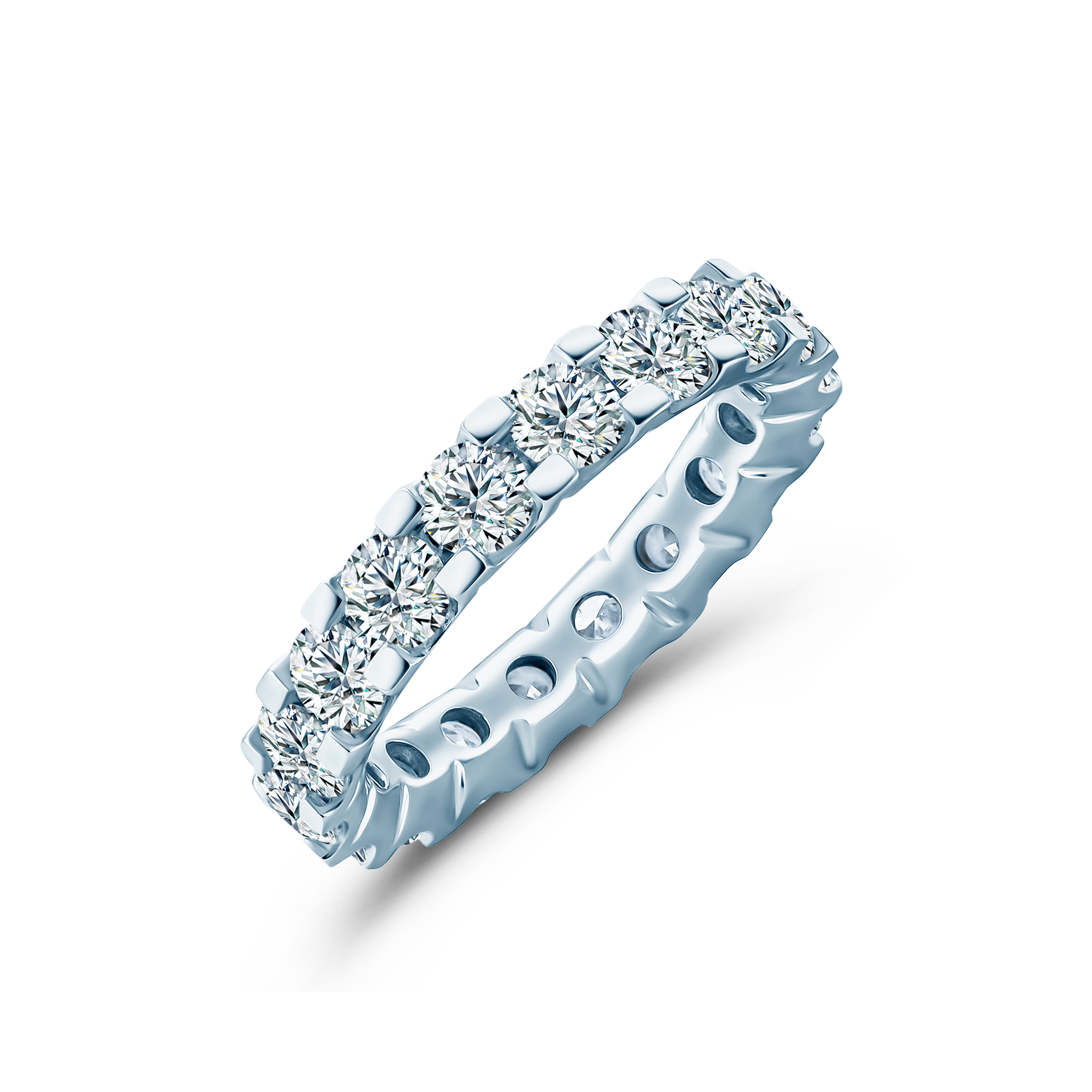 Pierścionek zaręczynowy SAVICKI: dwukolorowe złoto, diamenty laboratoryjne - 4