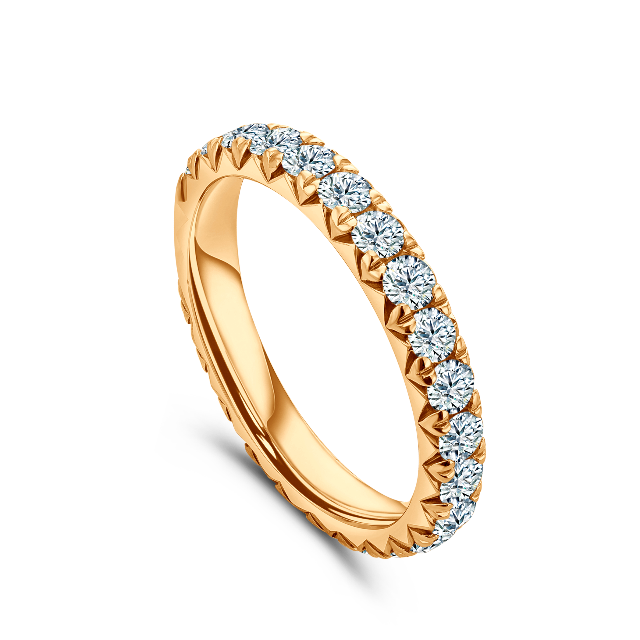 Verlobungsring Savicki: Gold, Labordiamanten