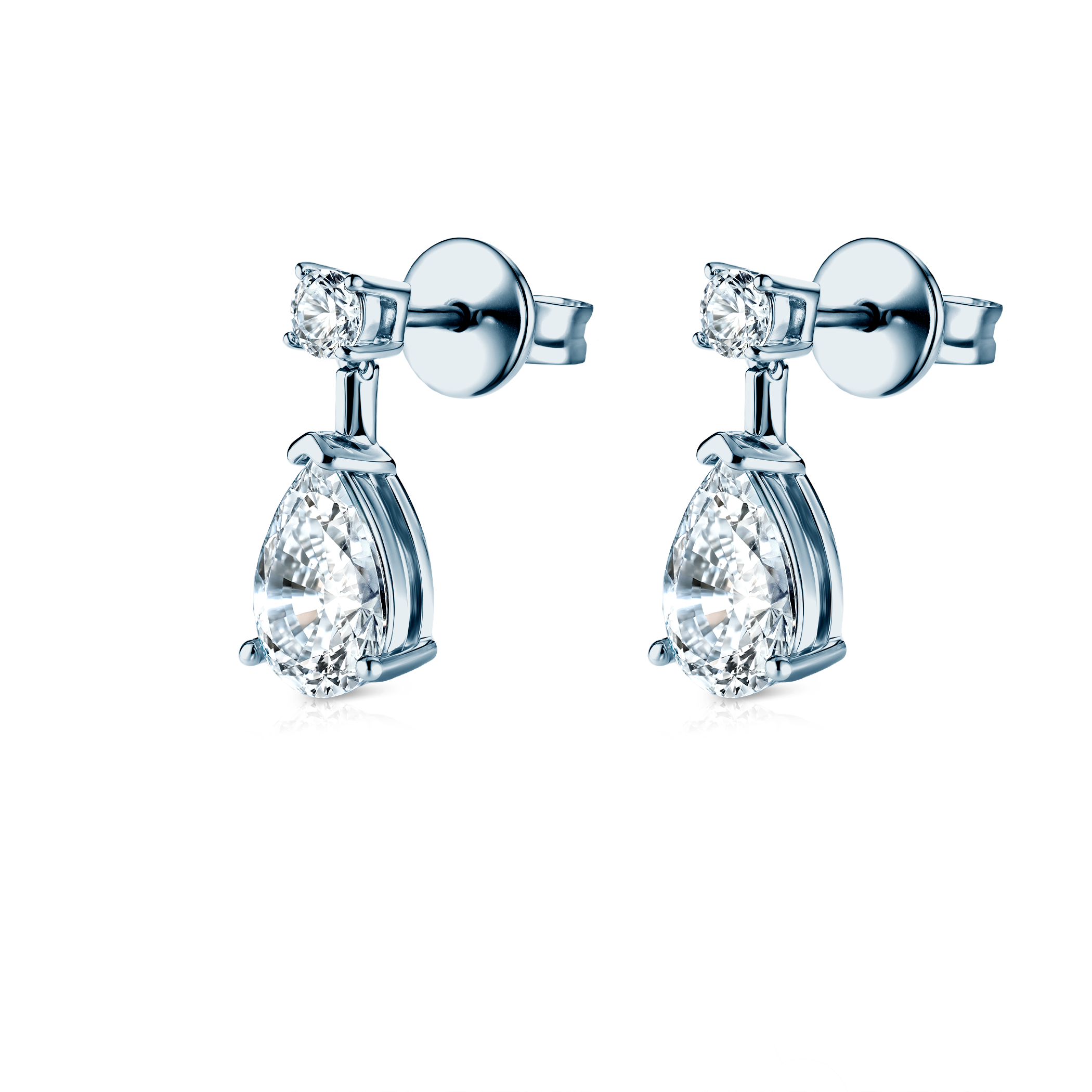 Ohrringe Eterniàle, silbern, Zirkonia - 4