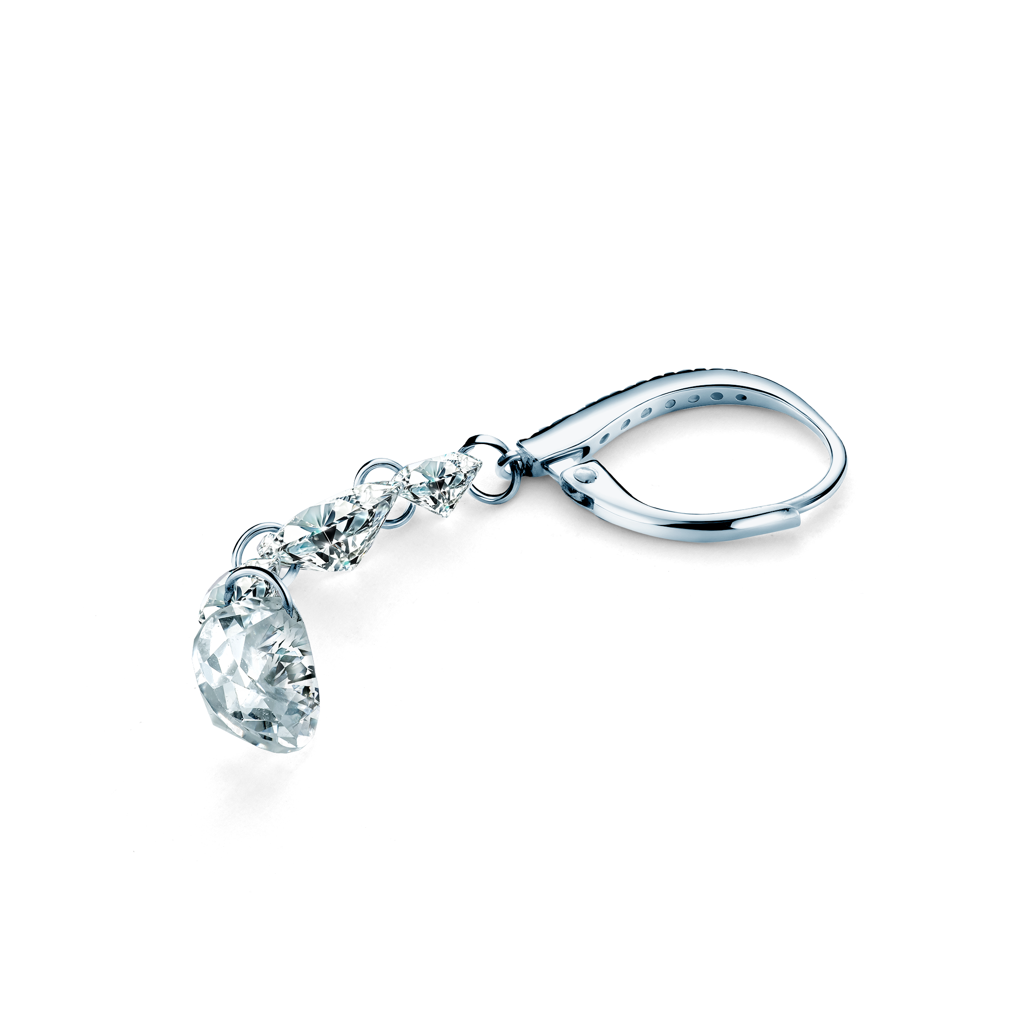 Ohrringe Eterniàle, silbern, Zirkonia - 6