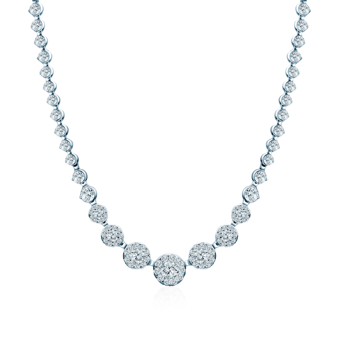 Náhrdelník Eterniàle: stříbro, zirkony