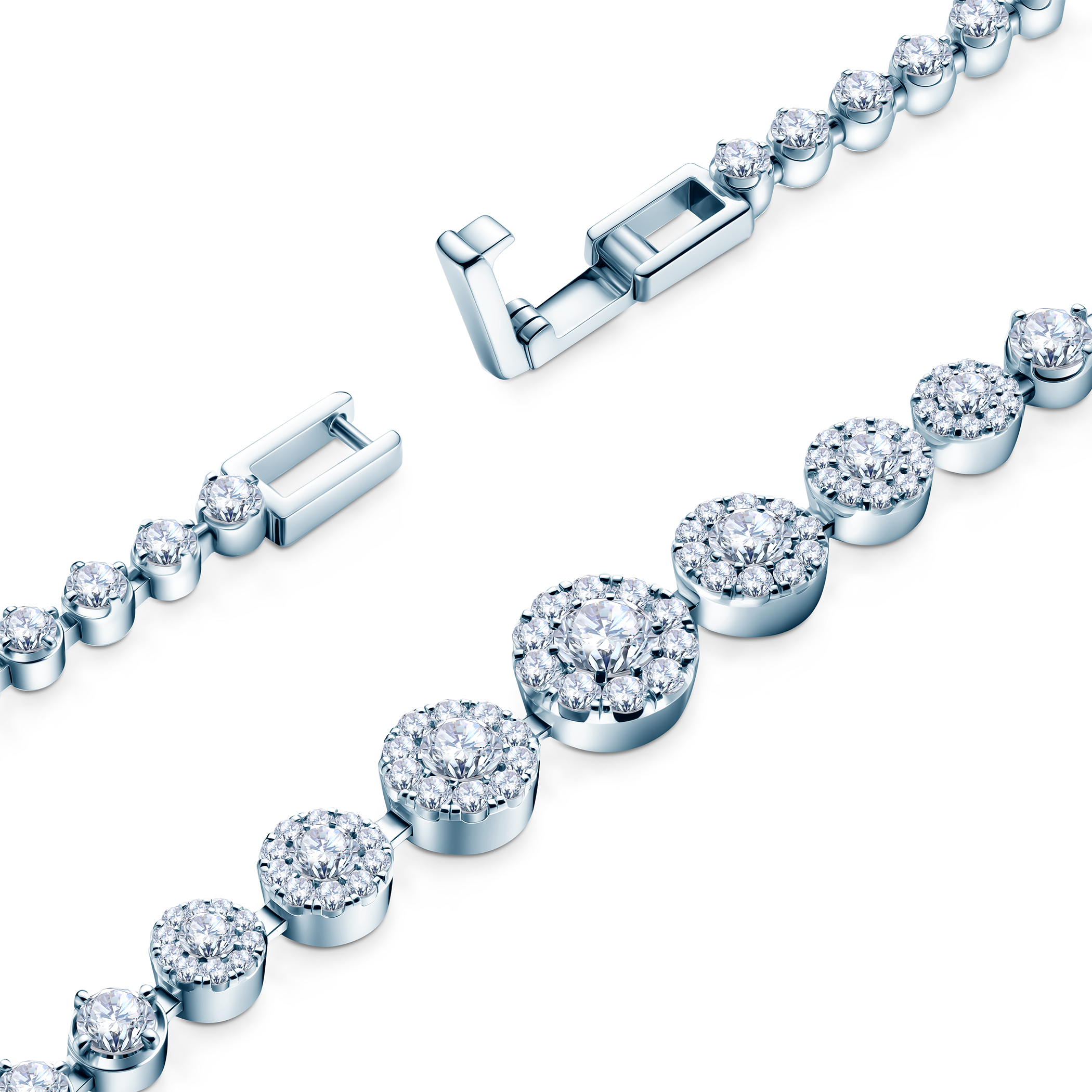 Halskette Eterniàle, Silber, Zirkonia - 3