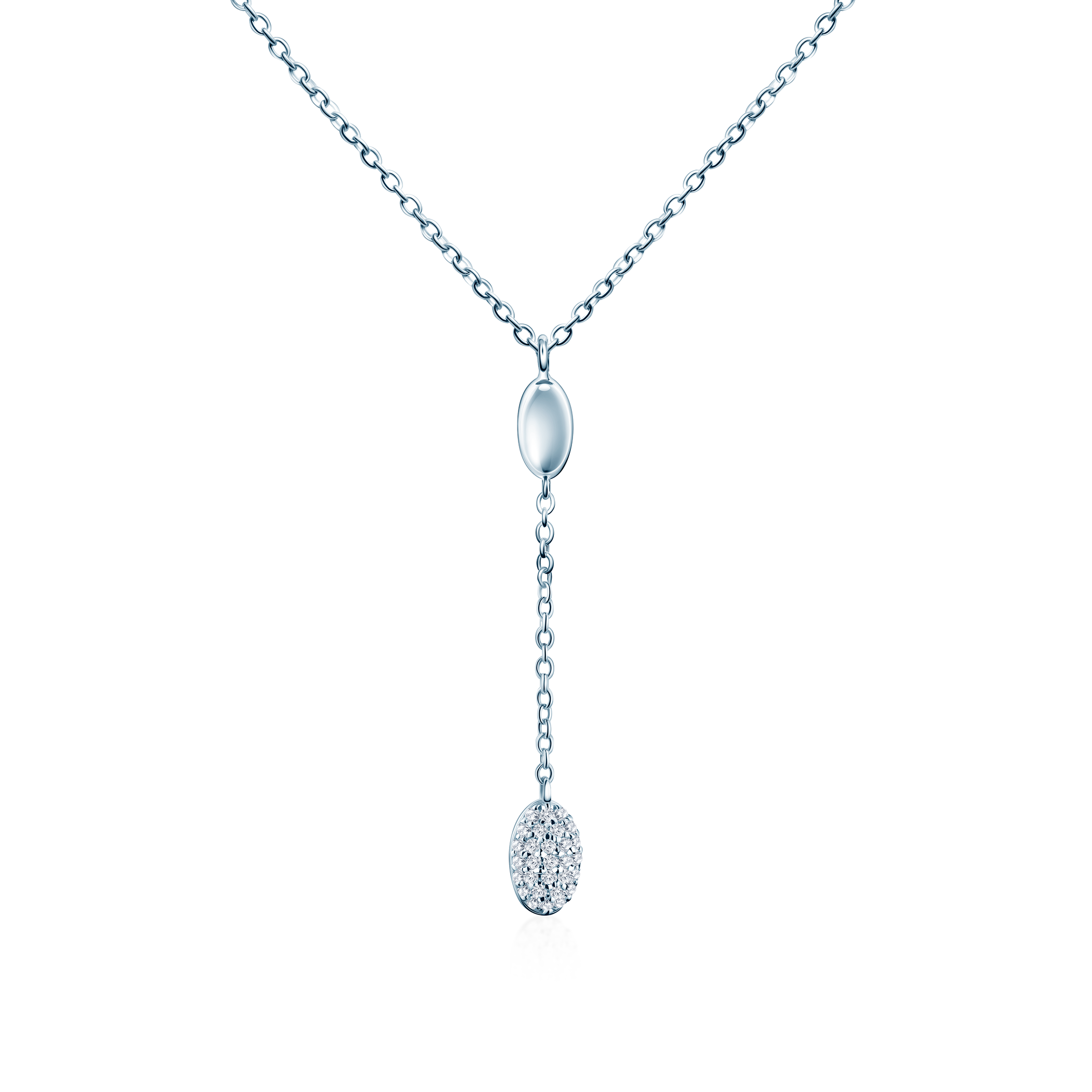 Náhrdelník Eterniàle: stříbro, zirkony