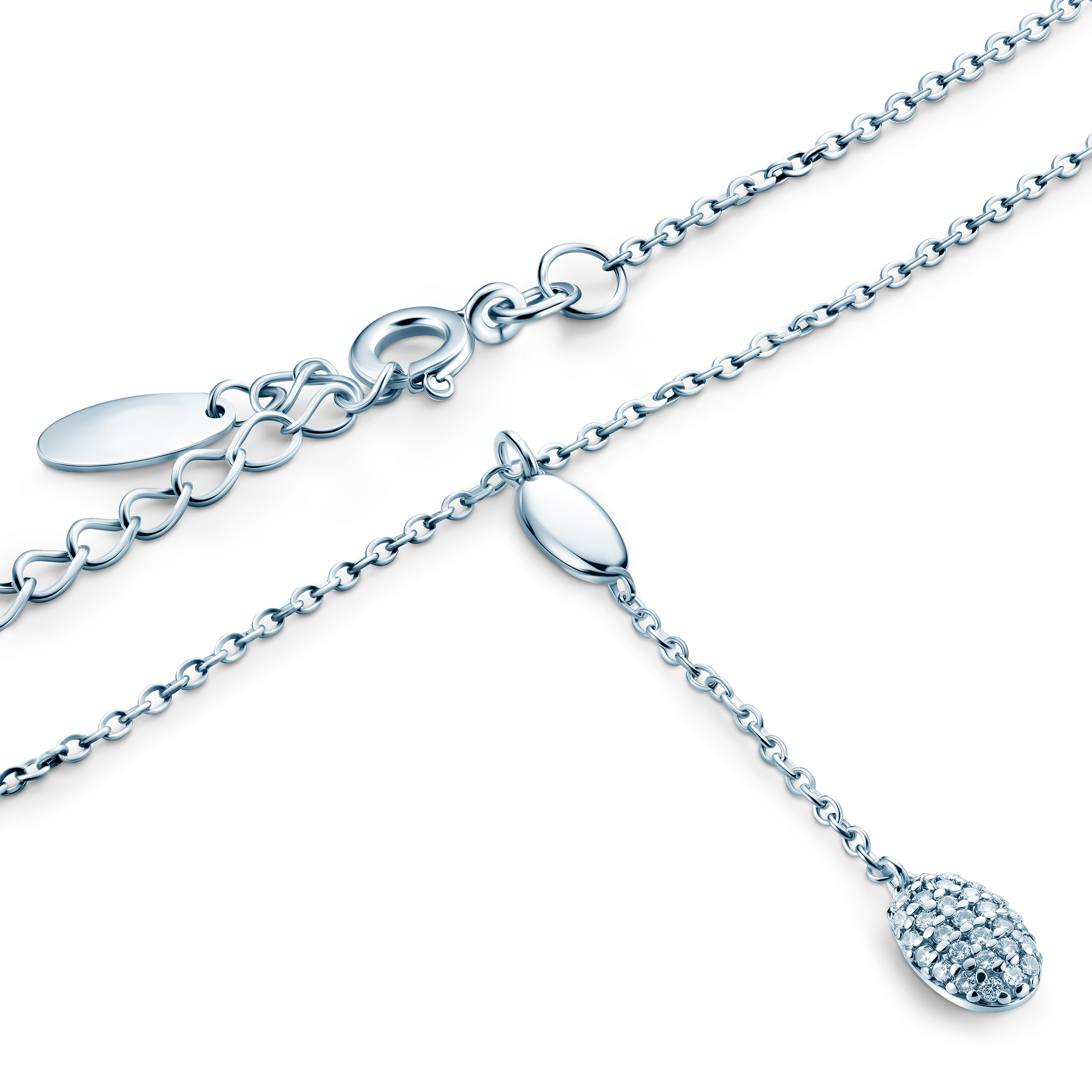 Halskette Eterniàle, Silber, Zirkonia