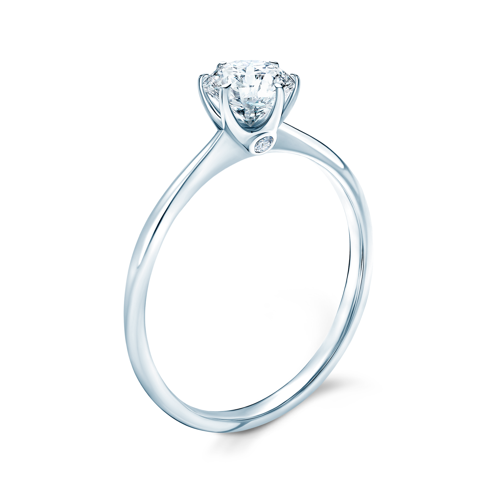 Verlobungsring The Journey: Weißgold, Diamant