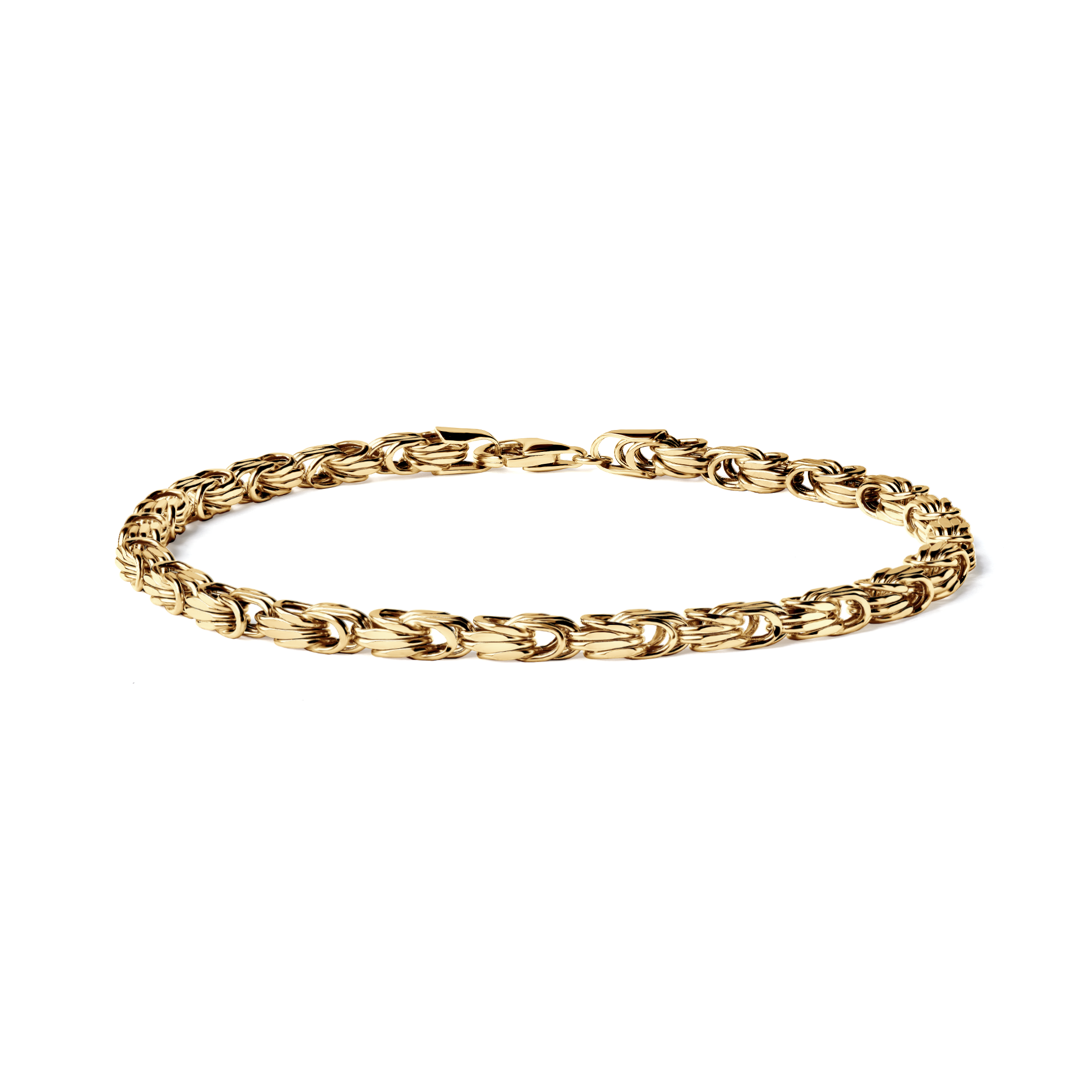 Armband Savicki 2,75 mm: Gold 585, quadratische Königskette