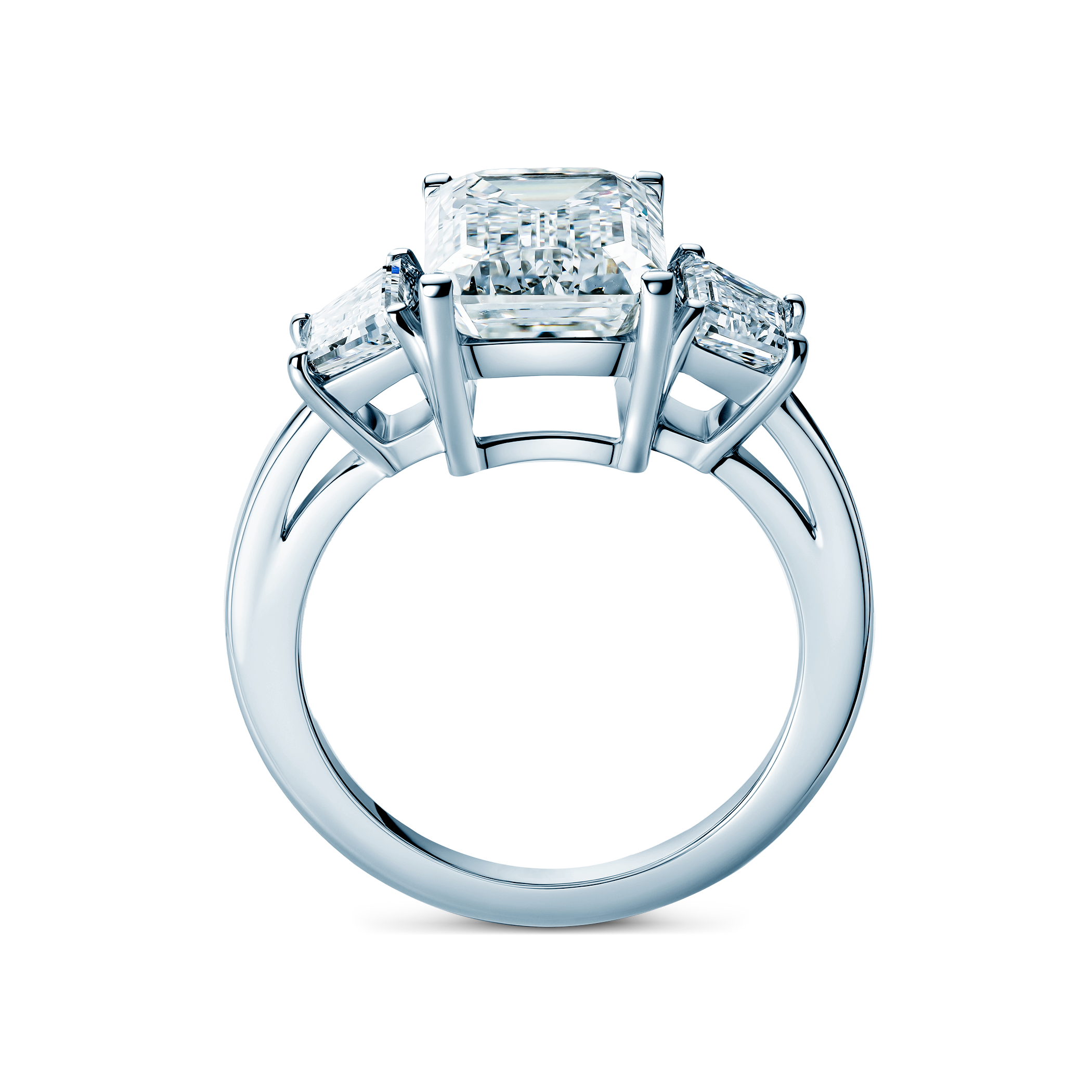 Verlobungsring Savicki: Weißgold, Labordiamanten