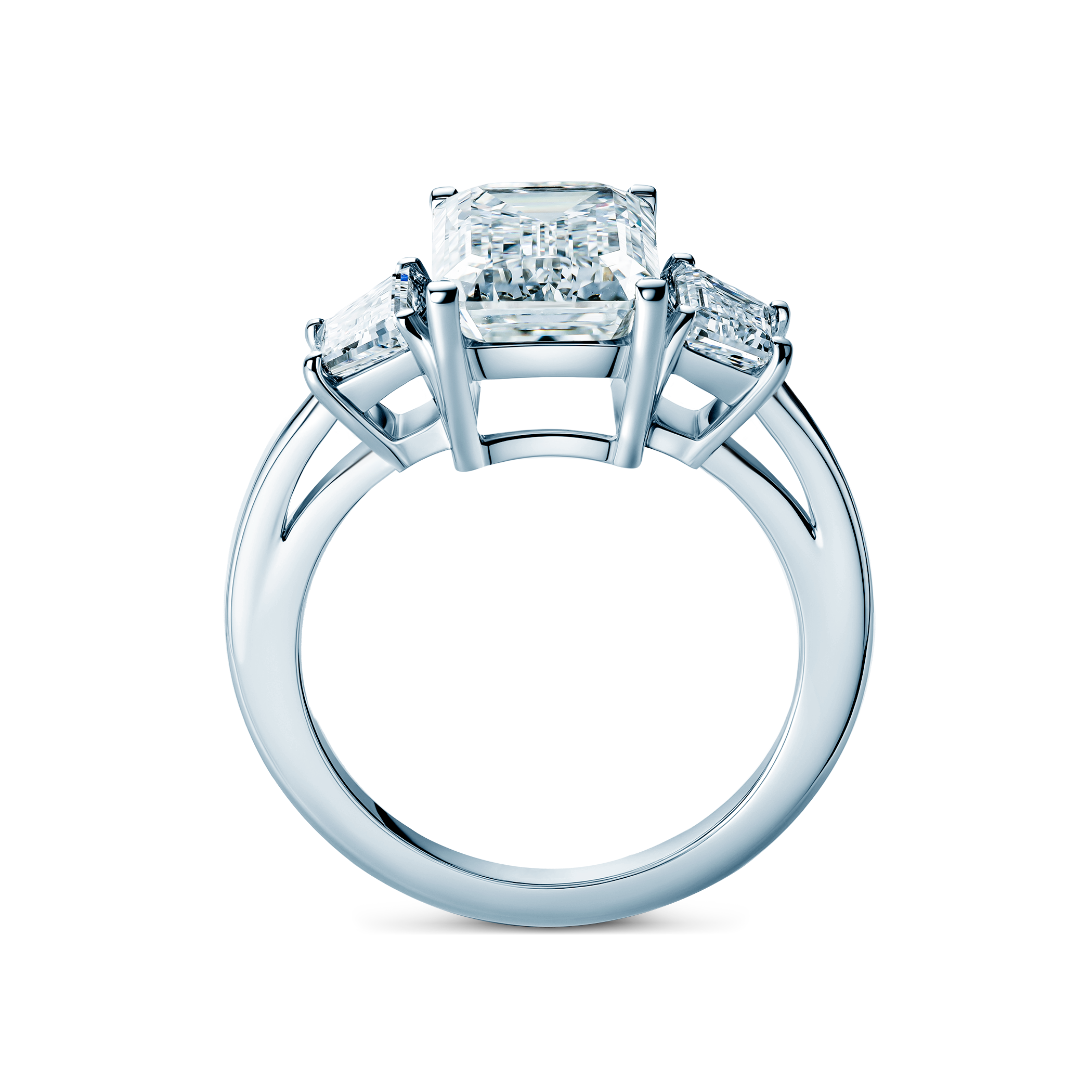 Pierścionek Savicki: białe złoto, diamenty laboratoryjne - 3