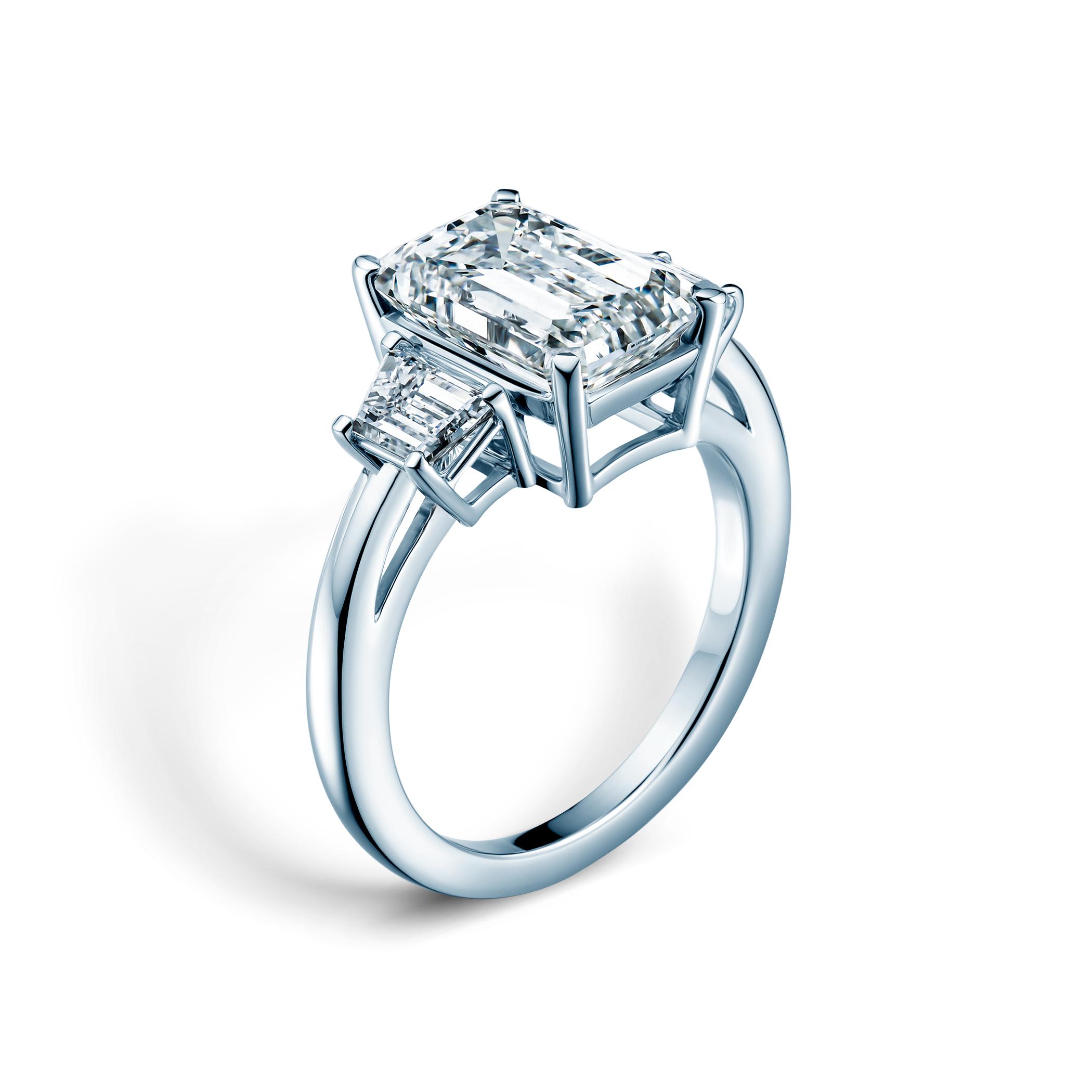 Pierścionek Savicki: białe złoto, diamenty laboratoryjne - 4
